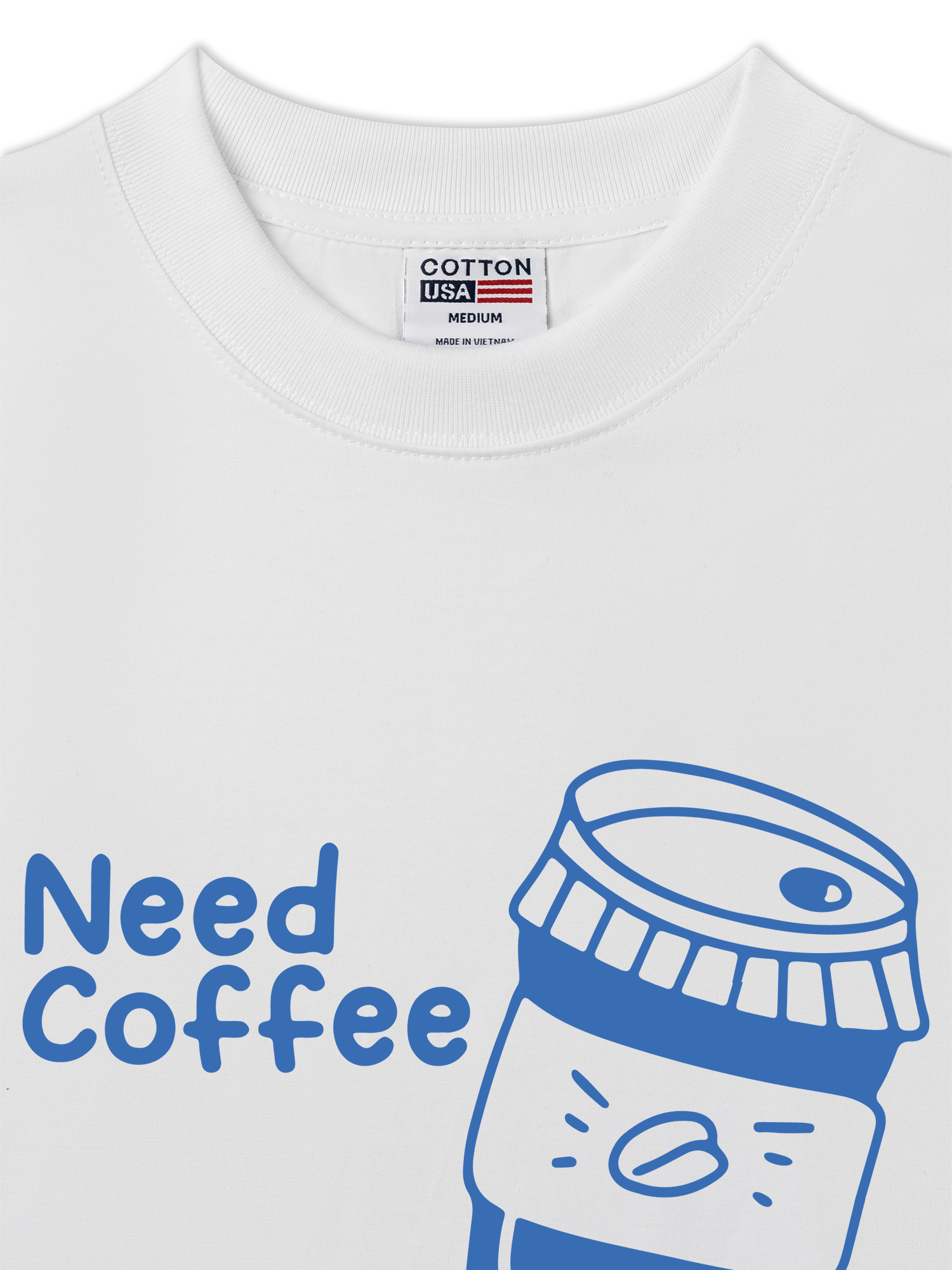 Áo Thun Relaxed Fit Daily Cup Need Coffee