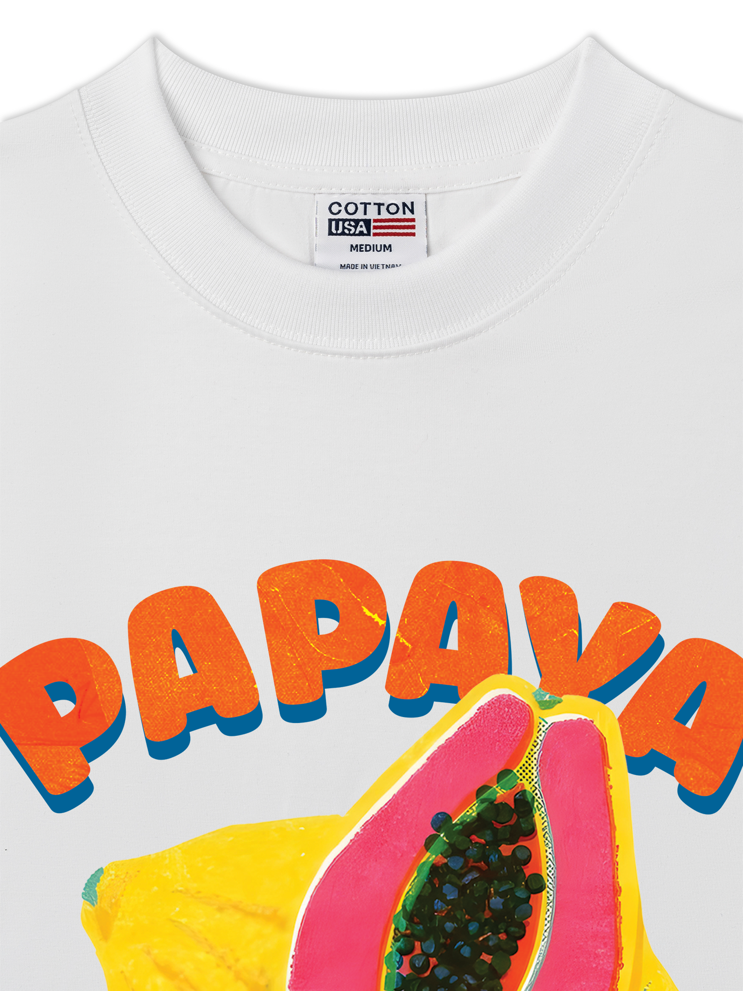 Áo Thun Relaxed Fit Tropical Papaya