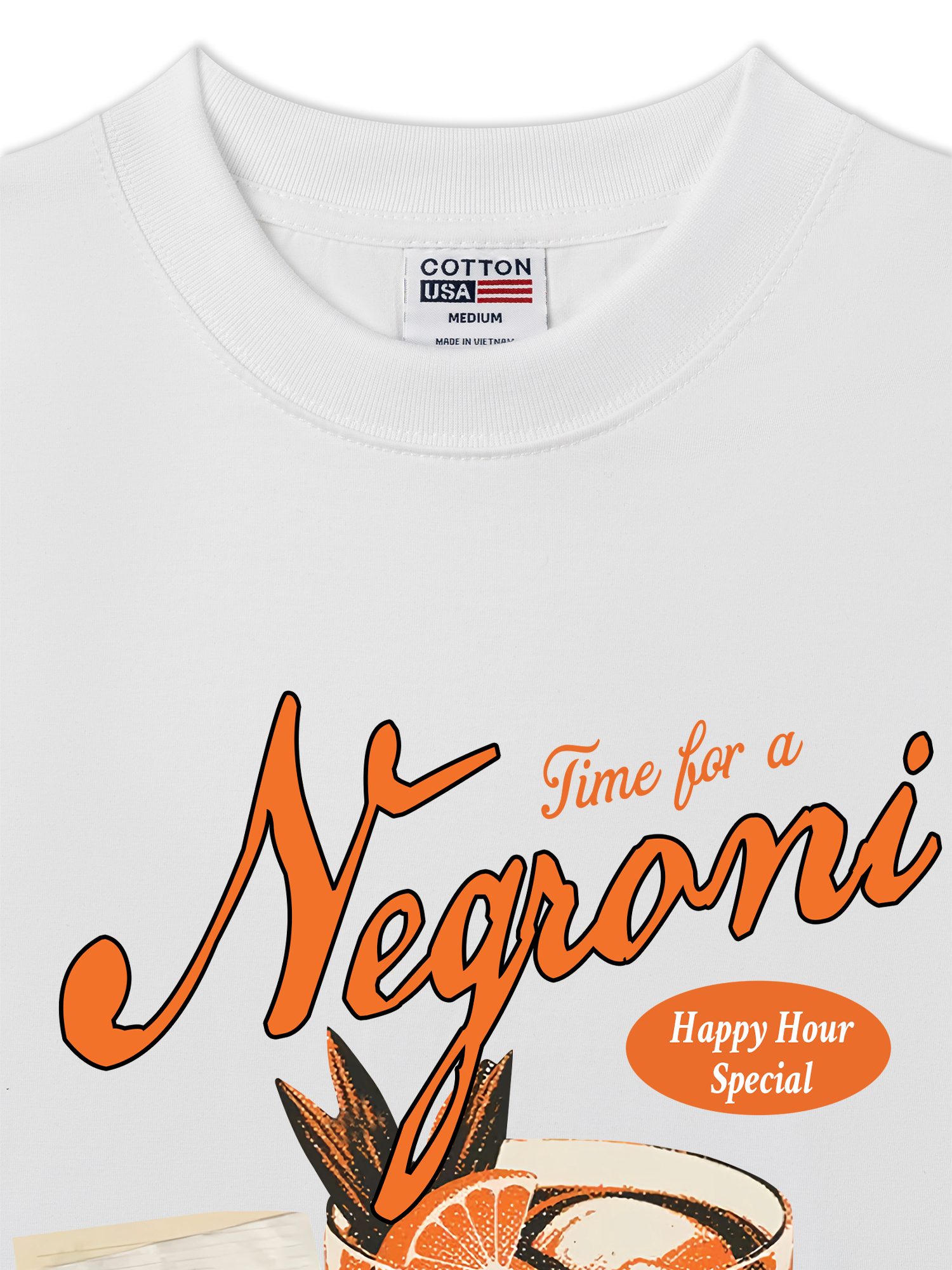 Áo Thun Relaxed Fit Time For A Negroni