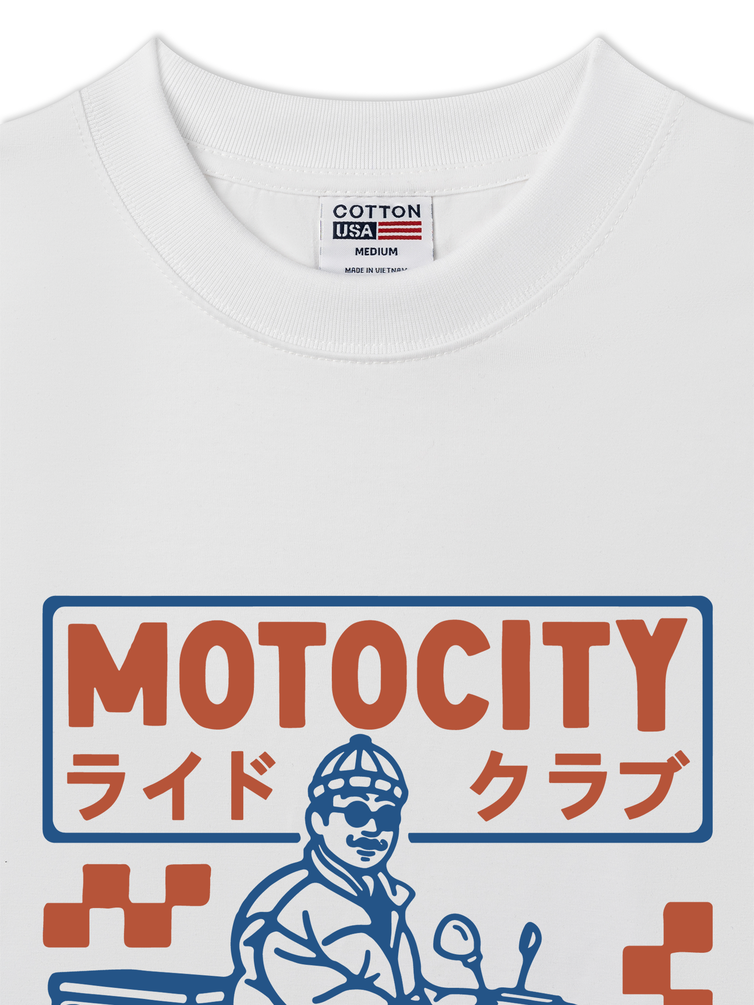 Áo Thun Relaxed Fit Motorbike MOTOCITY