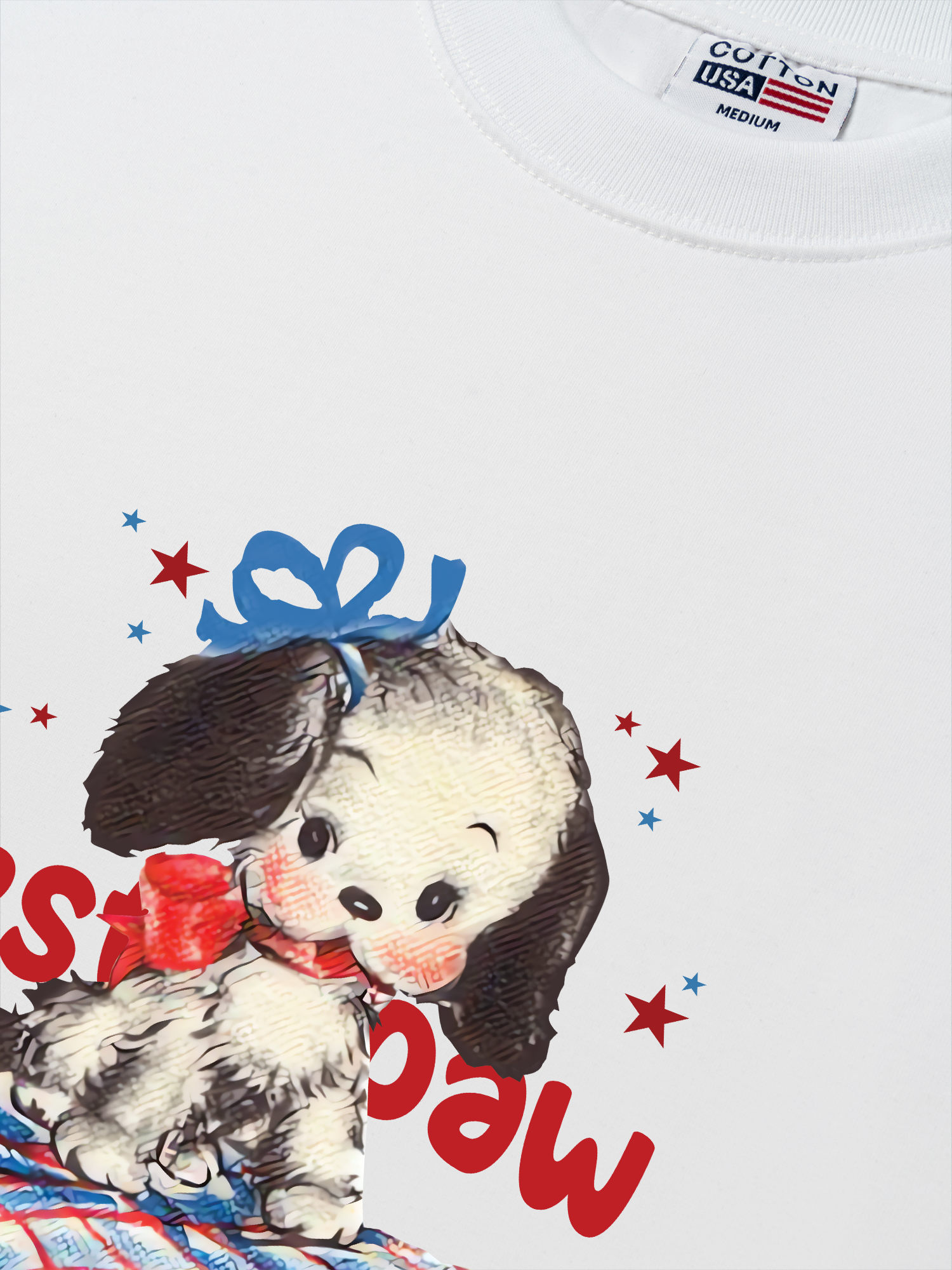 Áo Thun Relaxed Fit Soft Paw Besties Paw