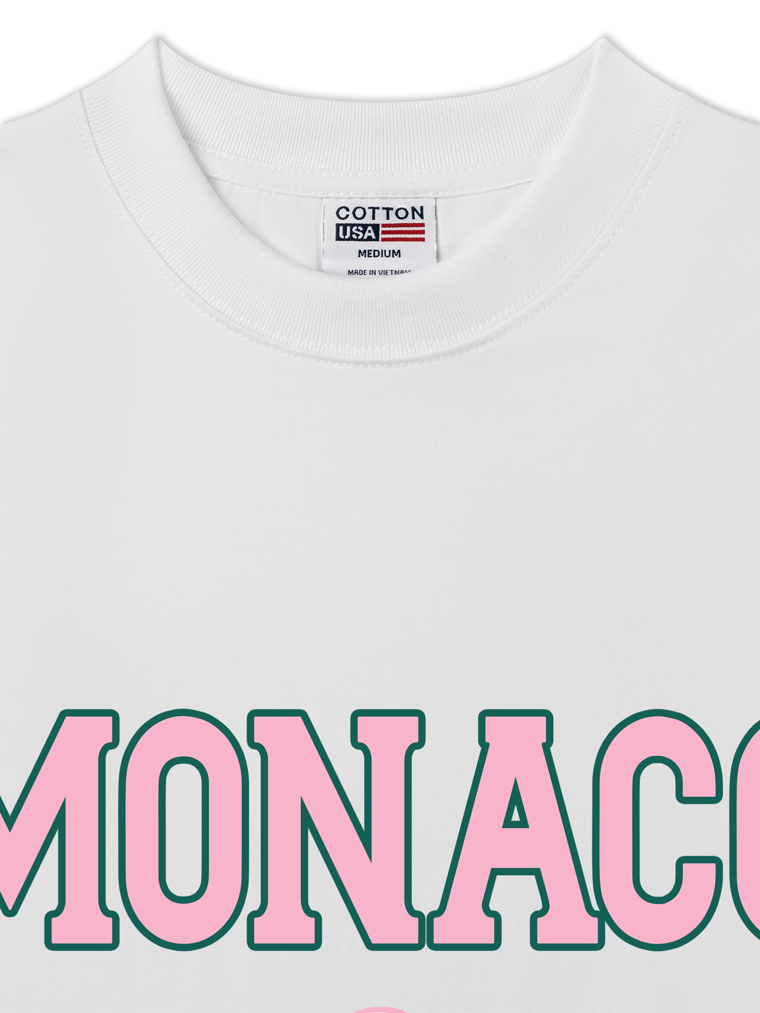 Áo Thun Relaxed Fit City Pink Monaco