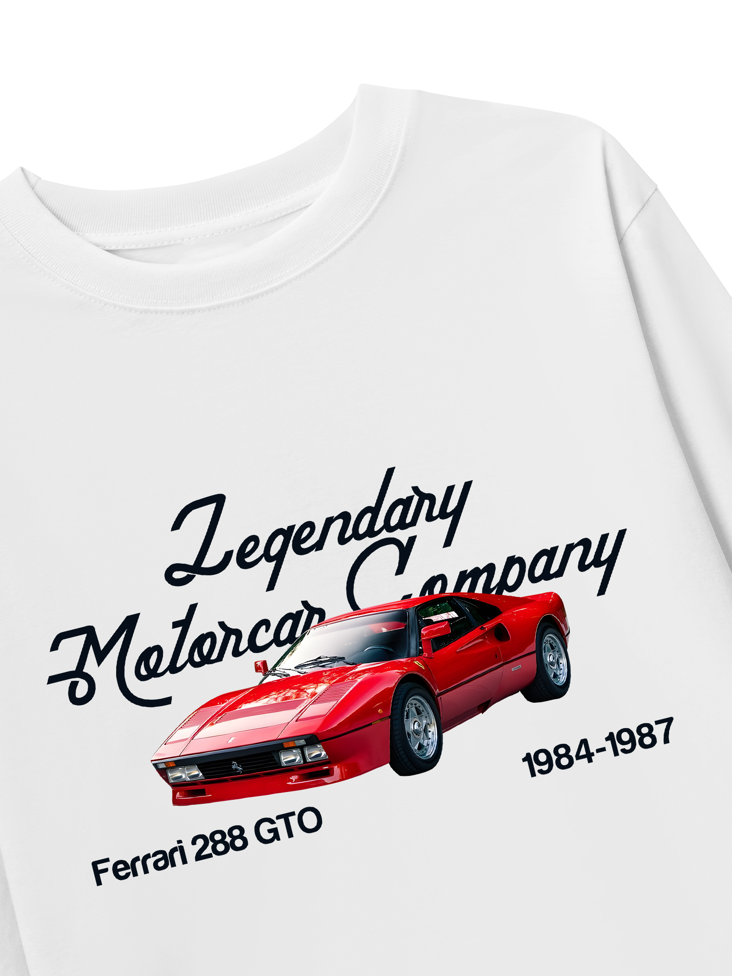 Áo Thun Dài Tay Ferrari Legendary Motorcar