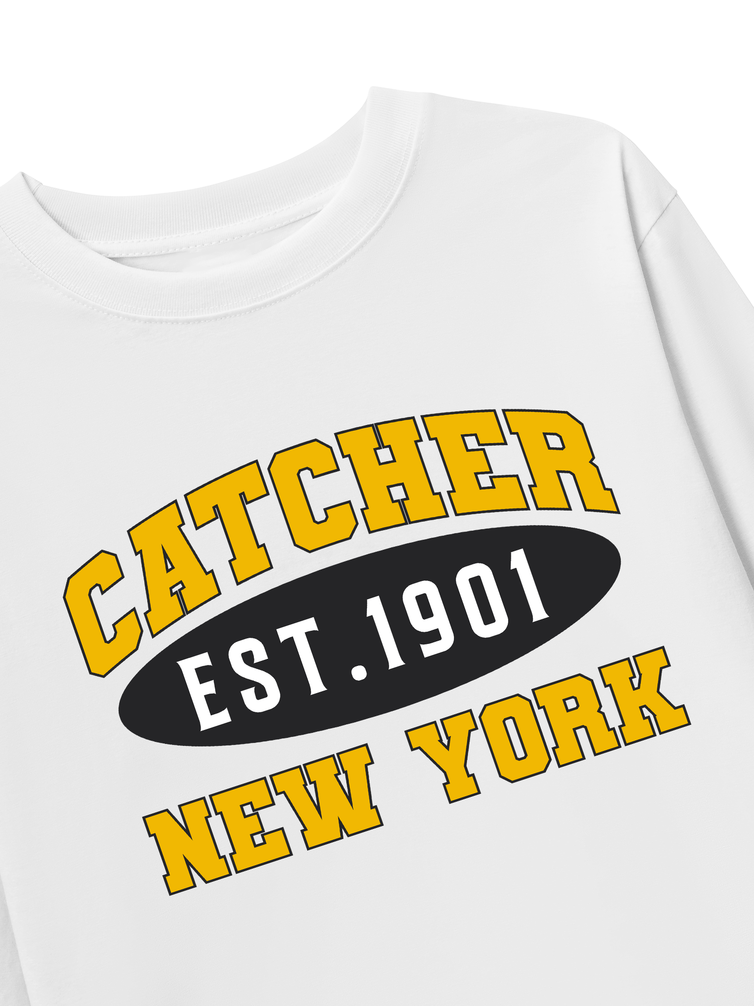 Áo Thun Dài Tay Baseball Catcher New York