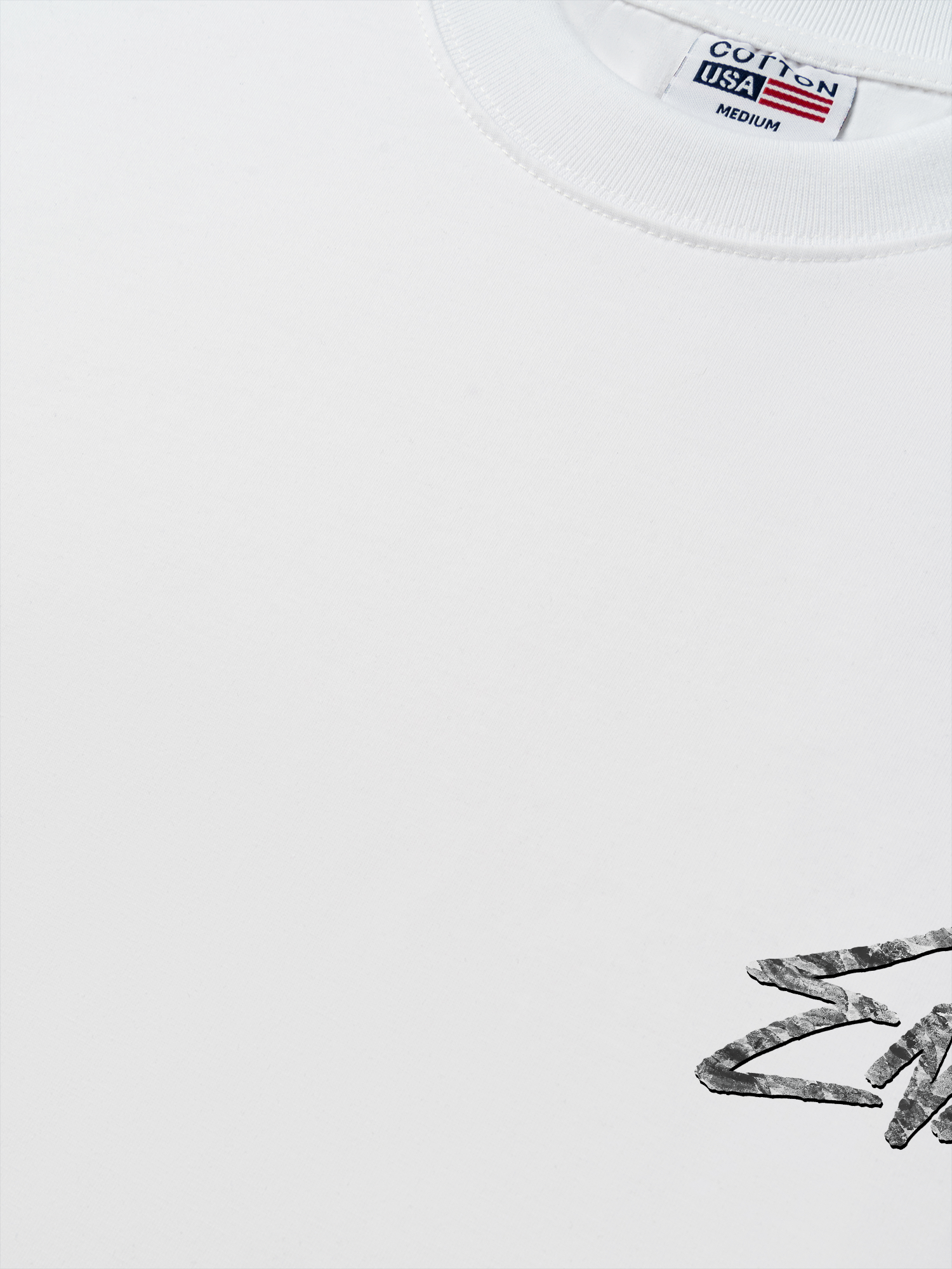 Áo Thun Relaxed Fit Energy Black & White Lucky Kiss