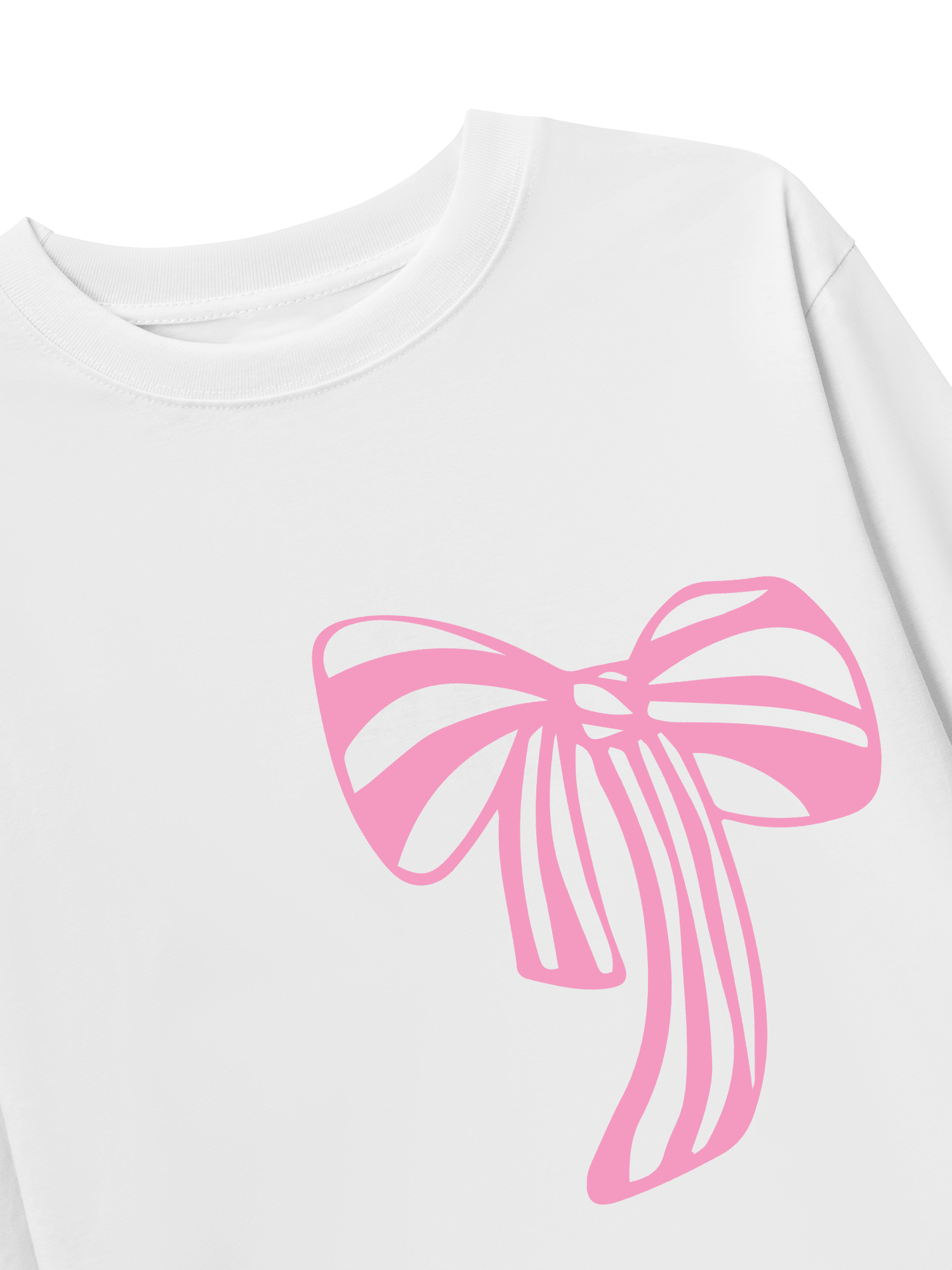 Áo Thun Dài Tay Pink Ribbon