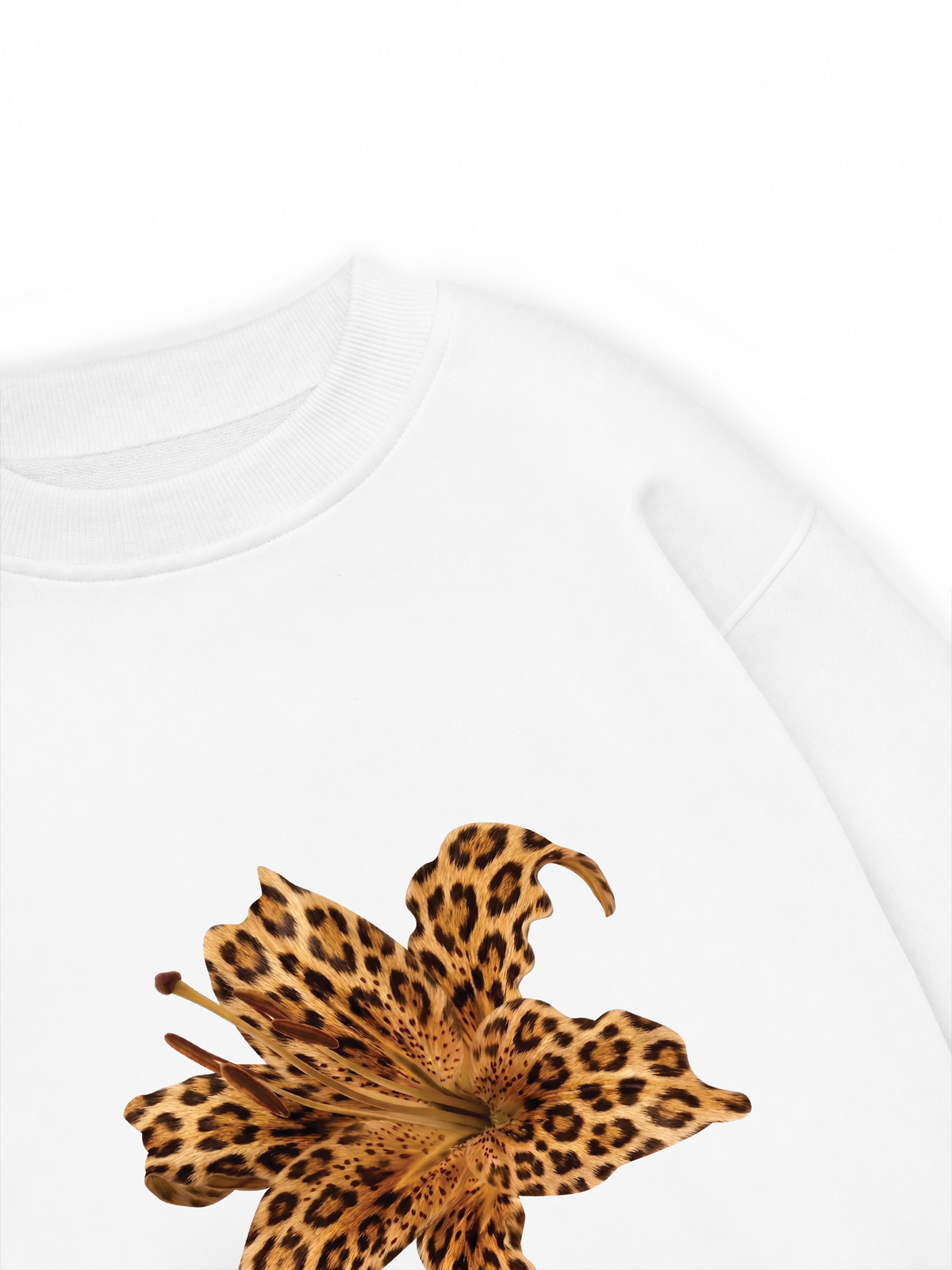 Áo Sweater Nỉ Hai Da Urban Leopard Flower