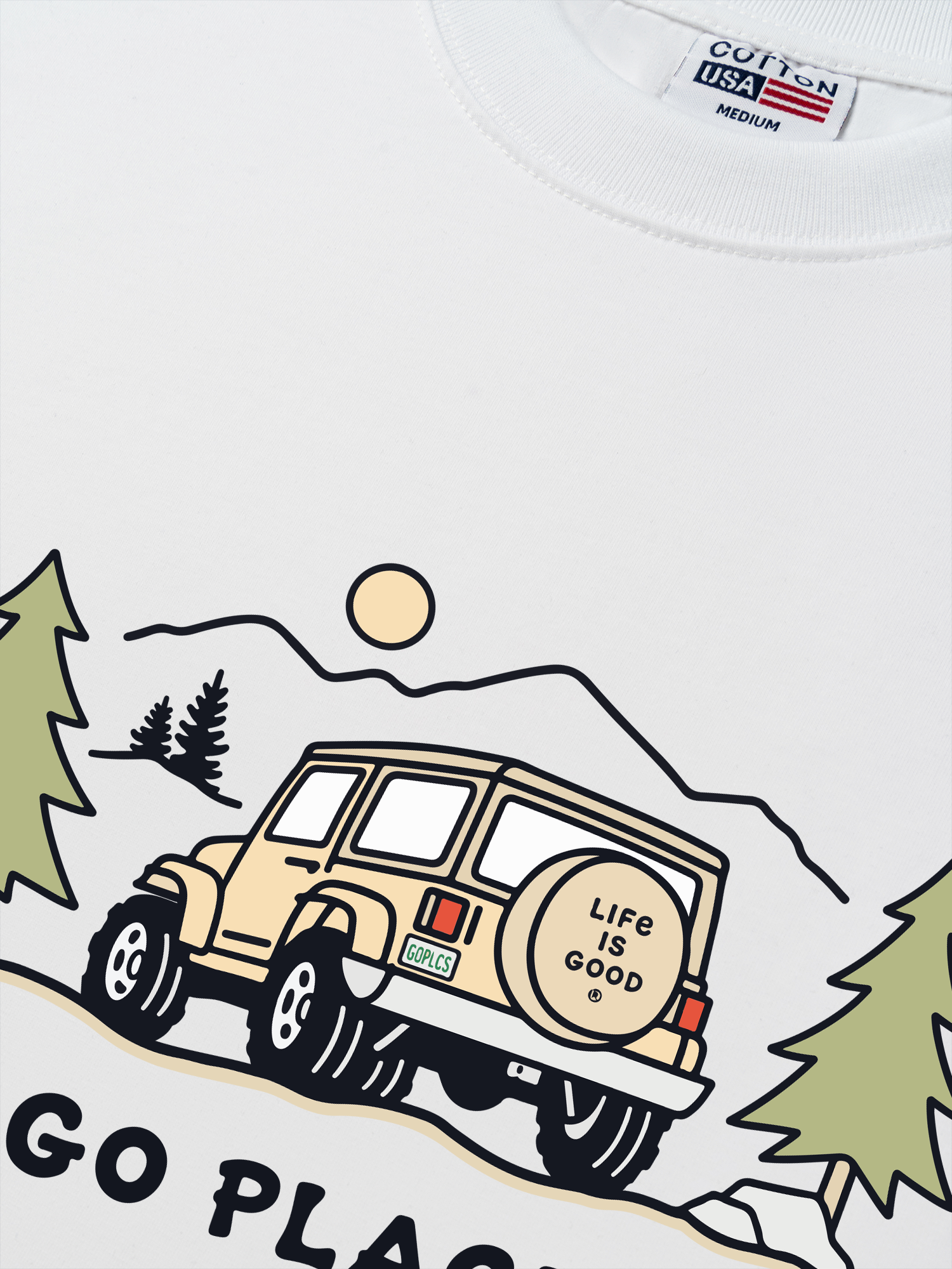 Áo Thun Relaxed Fit Adventure Go Places