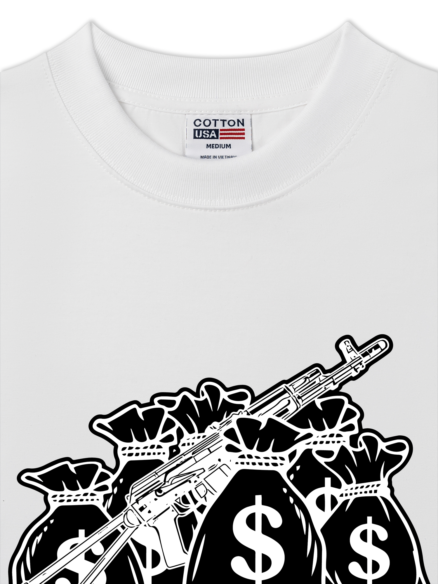 Áo Thun Relaxed Fit Money Bad Master