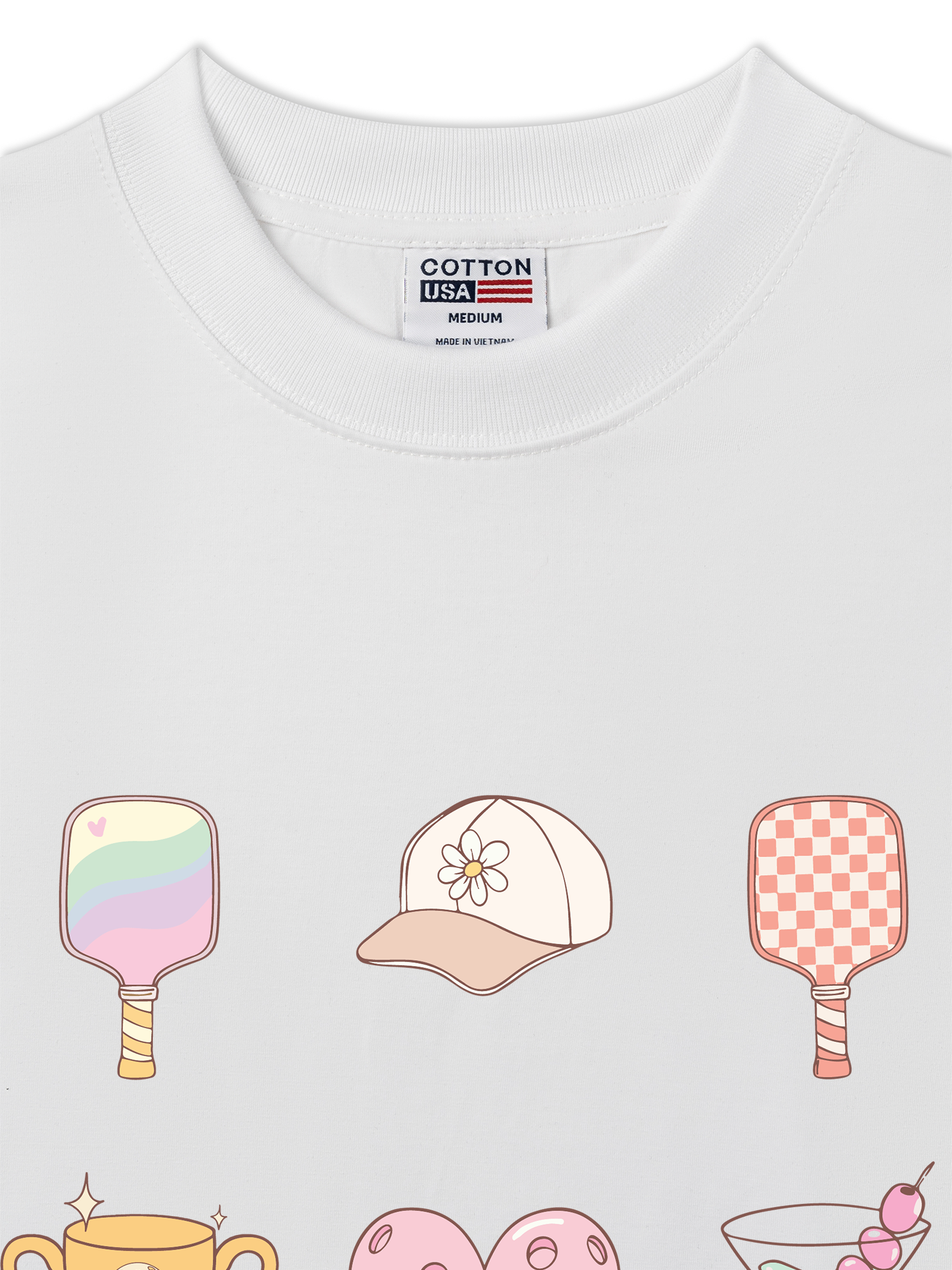 Áo Thun Relaxed Fit Pickleball Mood