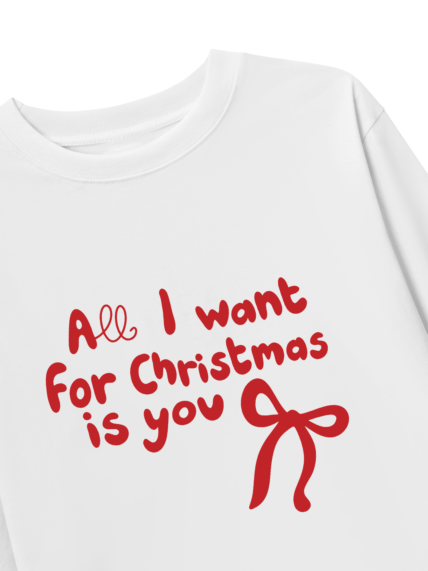 Áo Thun Dài Tay All I Want For Christmas Is You