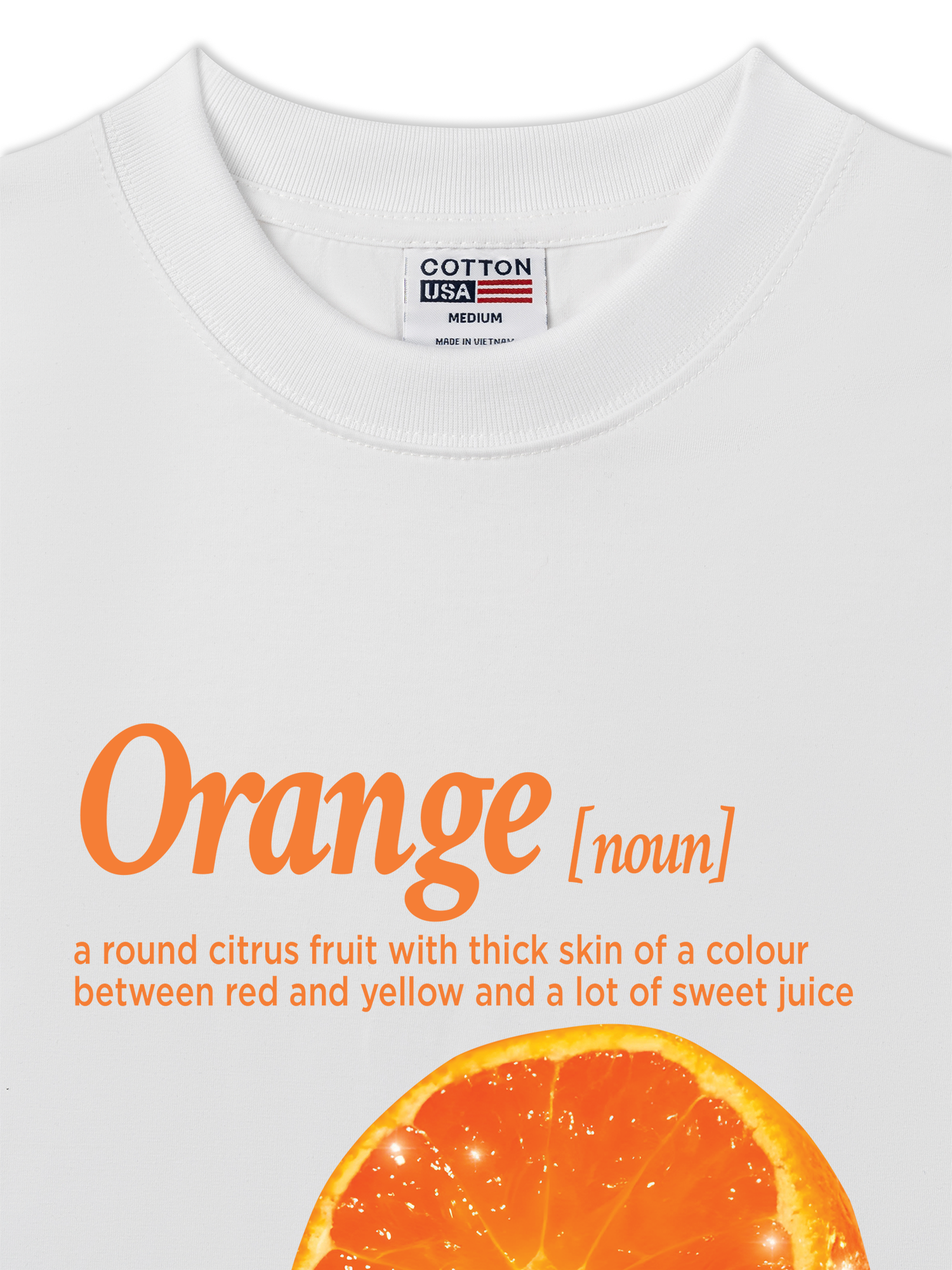 Áo Thun Relaxed Fit Tropical Orange