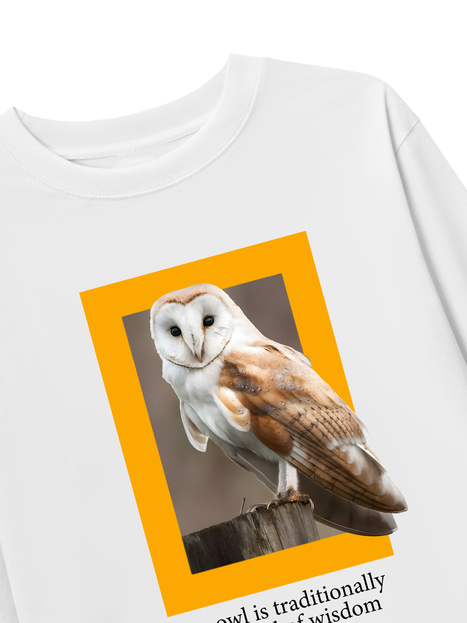 Áo Thun Dài Tay Wild Life Symbol Of Wisdom
