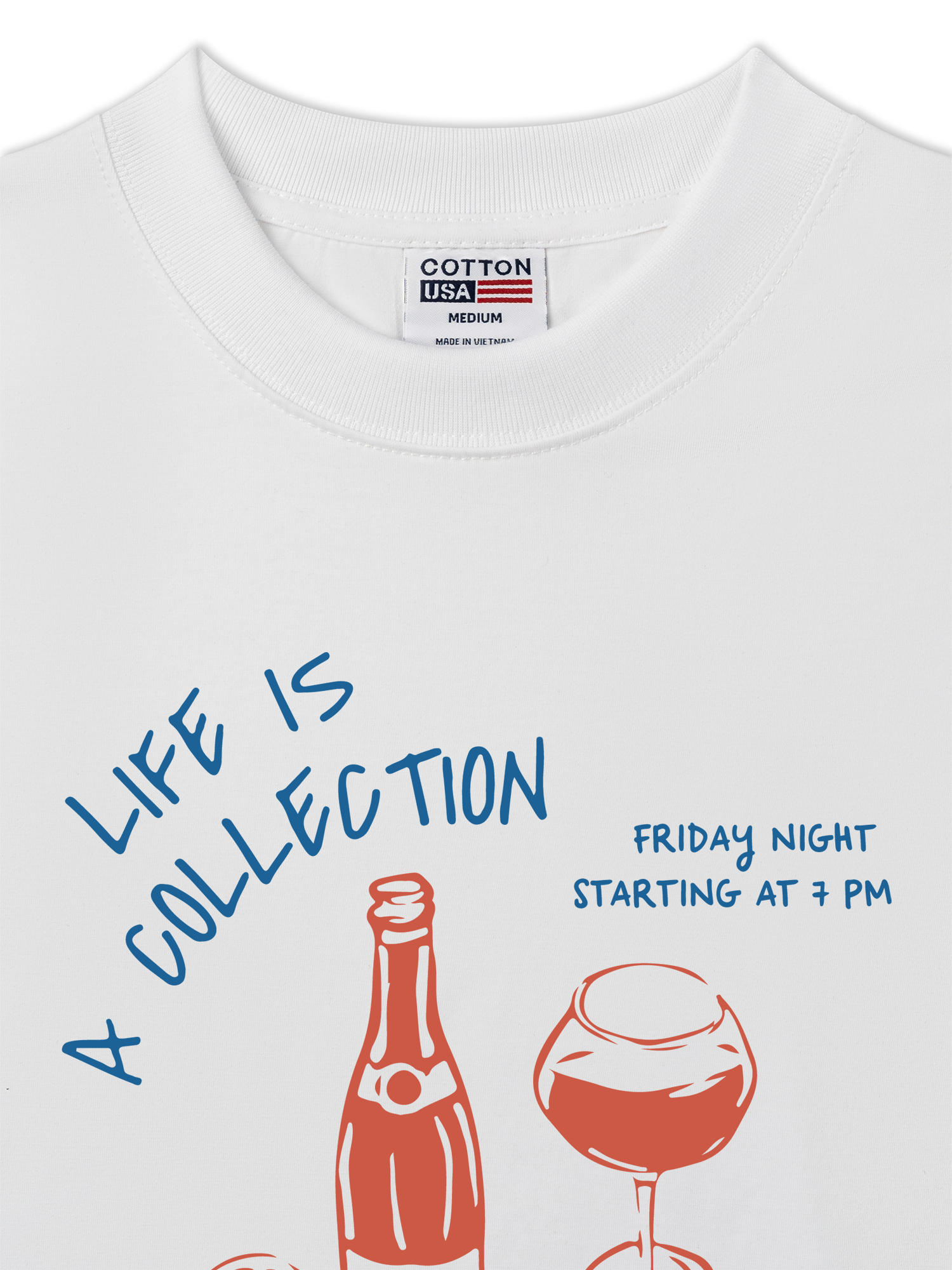 Áo Thun Relaxed Fit Life Is A Collection