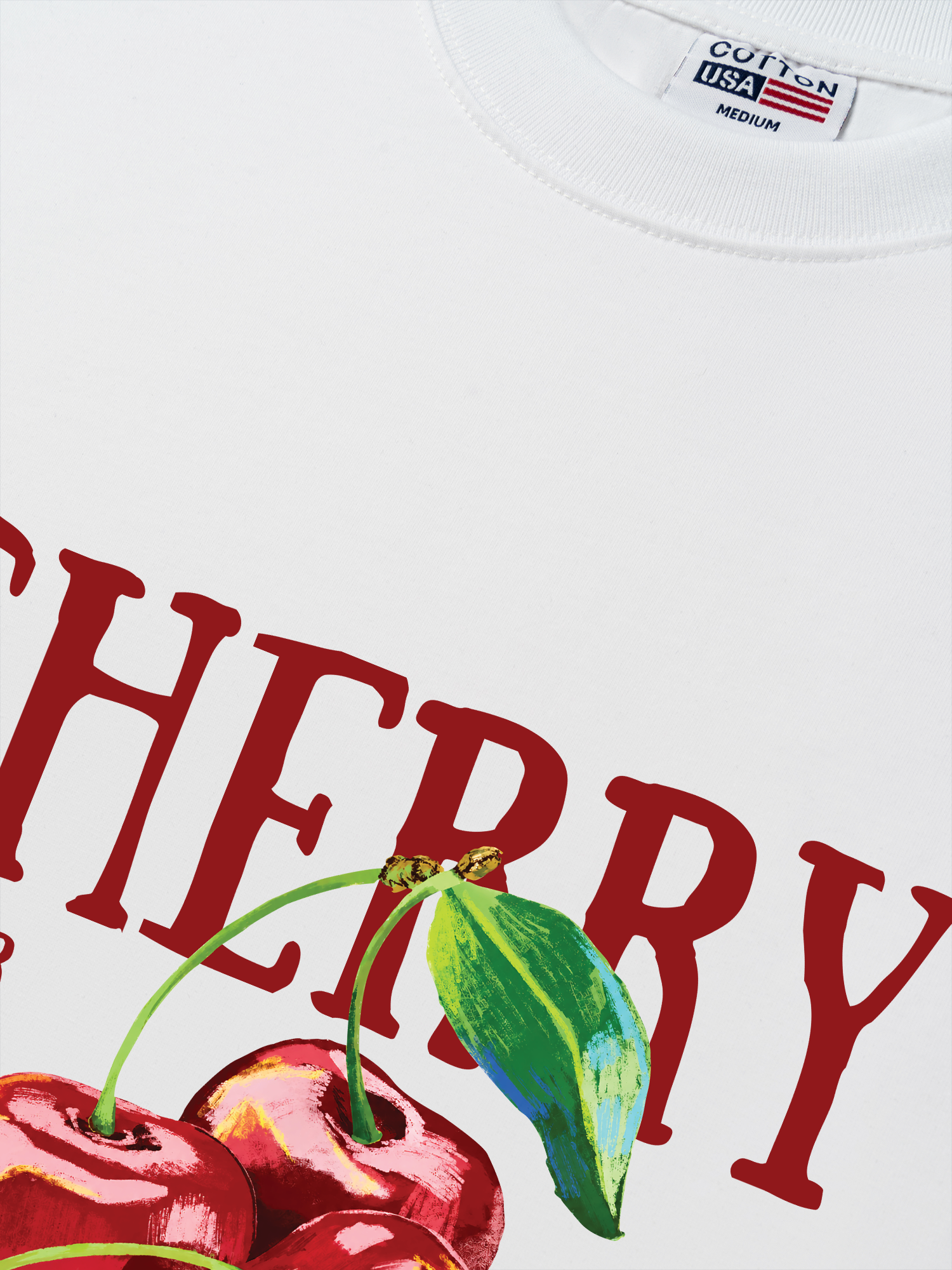 Áo Thun Relaxed Fit Tropical Cherry Summer