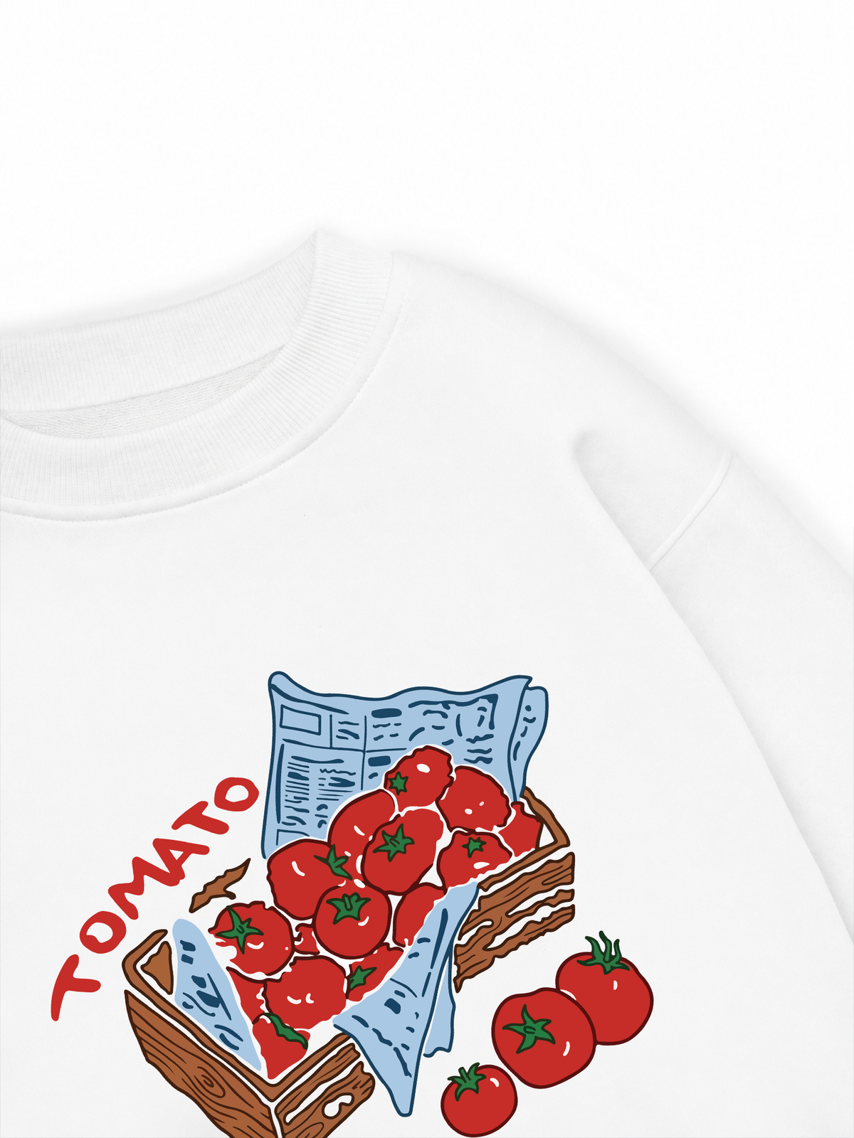 Áo Sweater Nỉ Hai Da Tropical Tomatoes