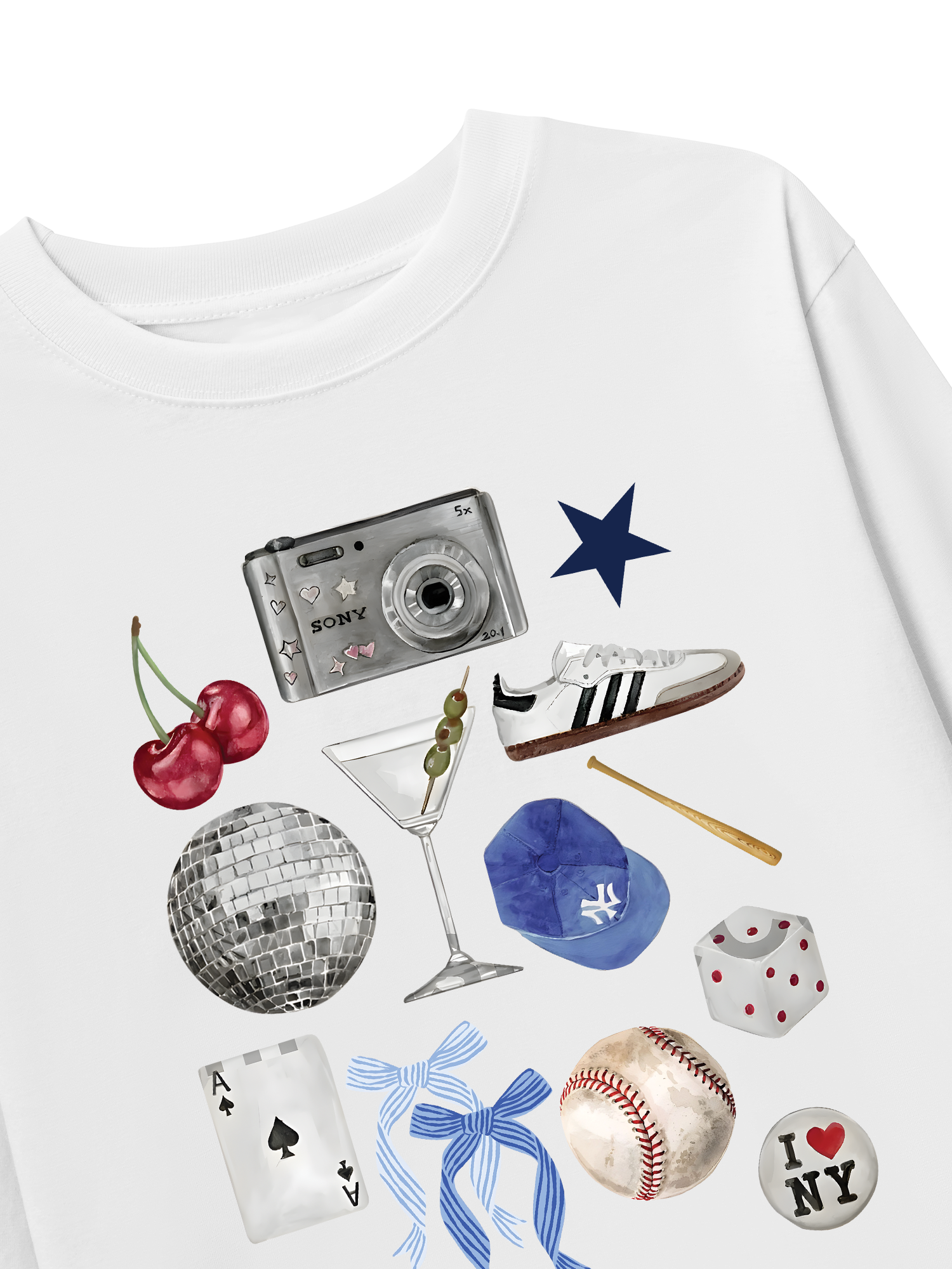 Áo Thun Dài Tay Baseball Cute Things