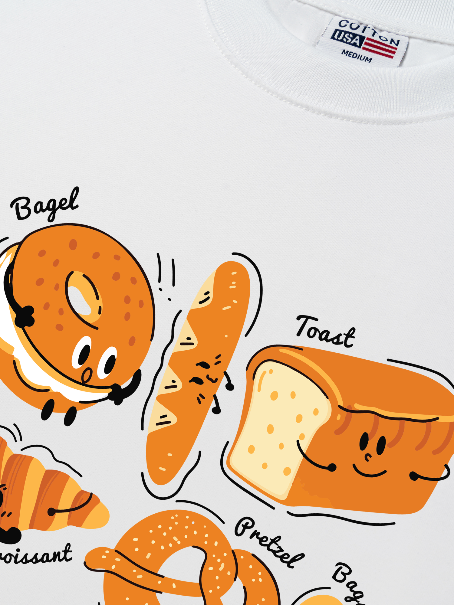 Áo Thun Relaxed Fit Bread Buddies