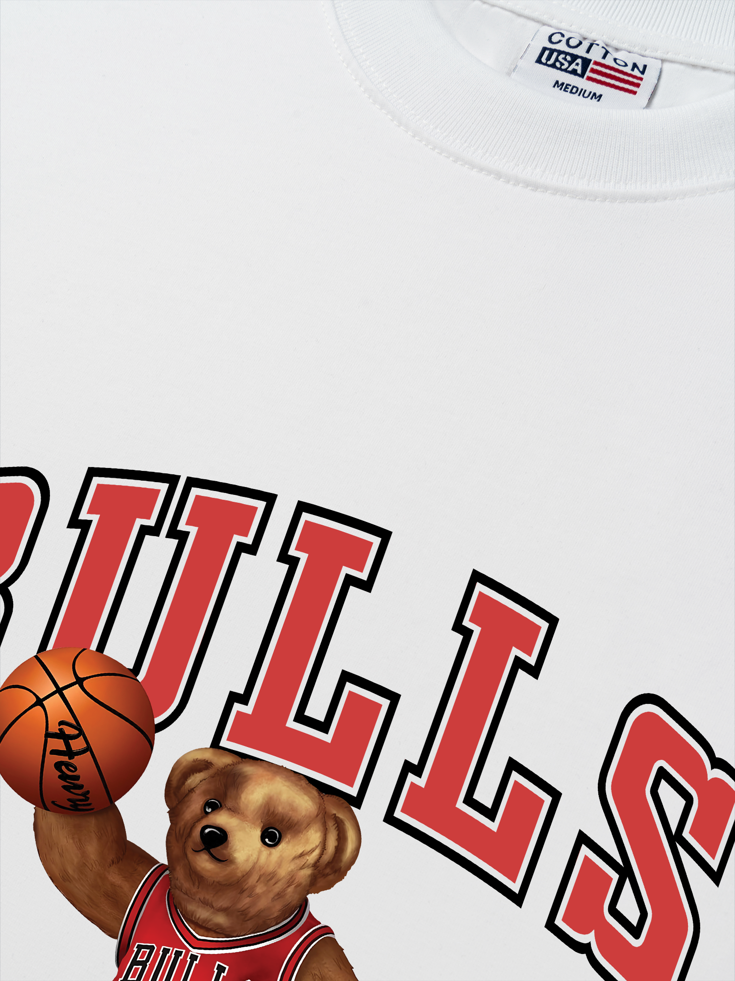 Áo Thun Relaxed Fit Basketball BullBear