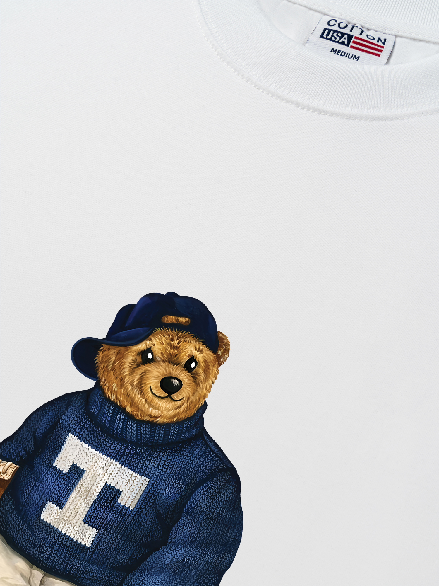 Áo Thun Relaxed Fit Bear Two