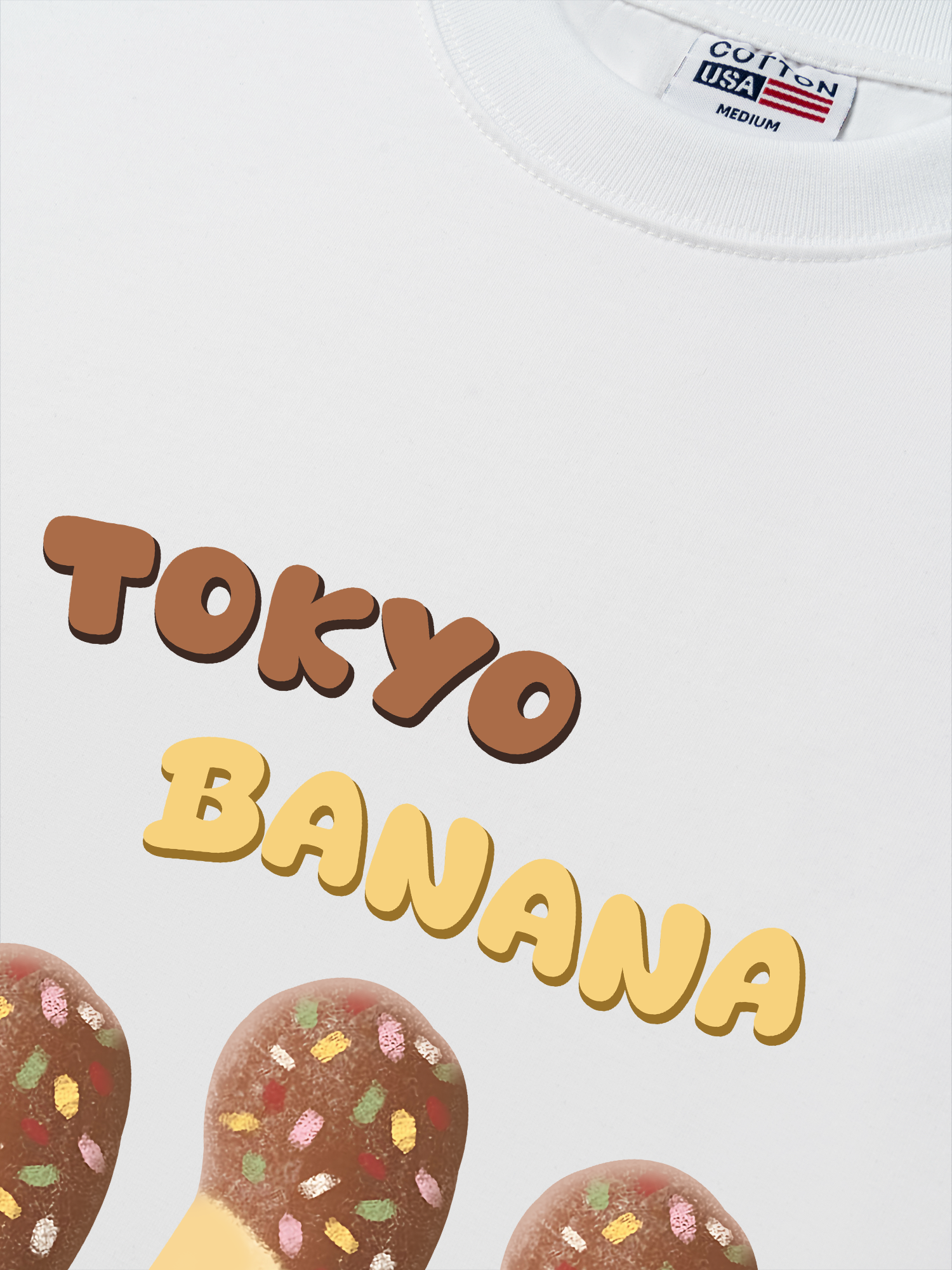 Áo Thun Relaxed Fit Yummy Mood Tokyo Banana