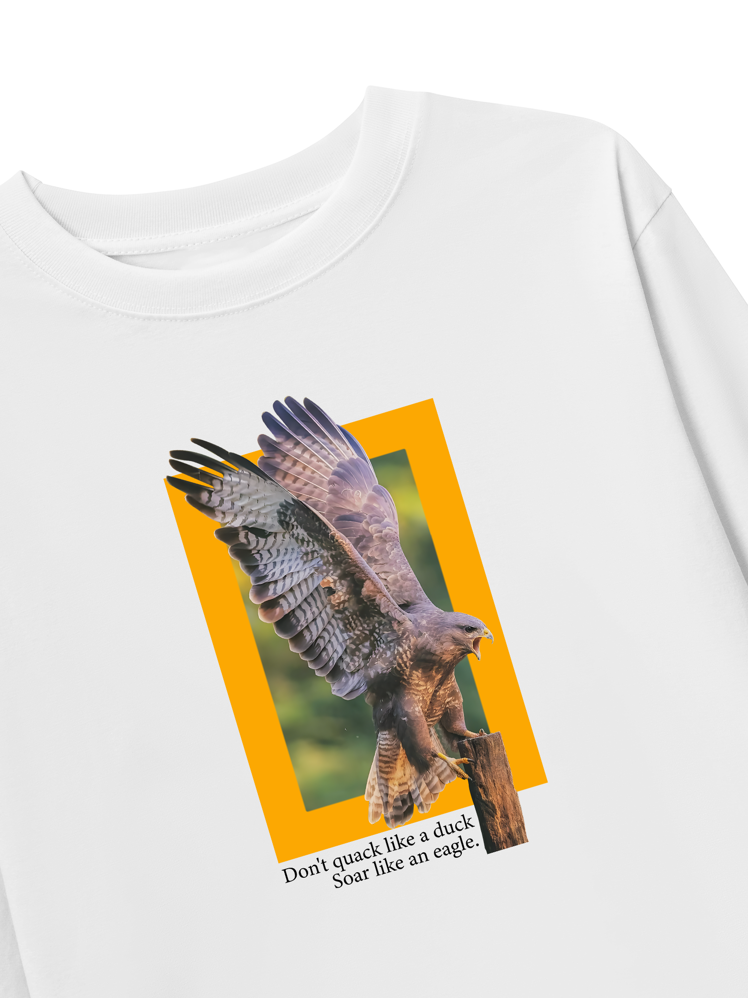 Áo Thun Dài Tay Wild Life Soar Like An Eagle