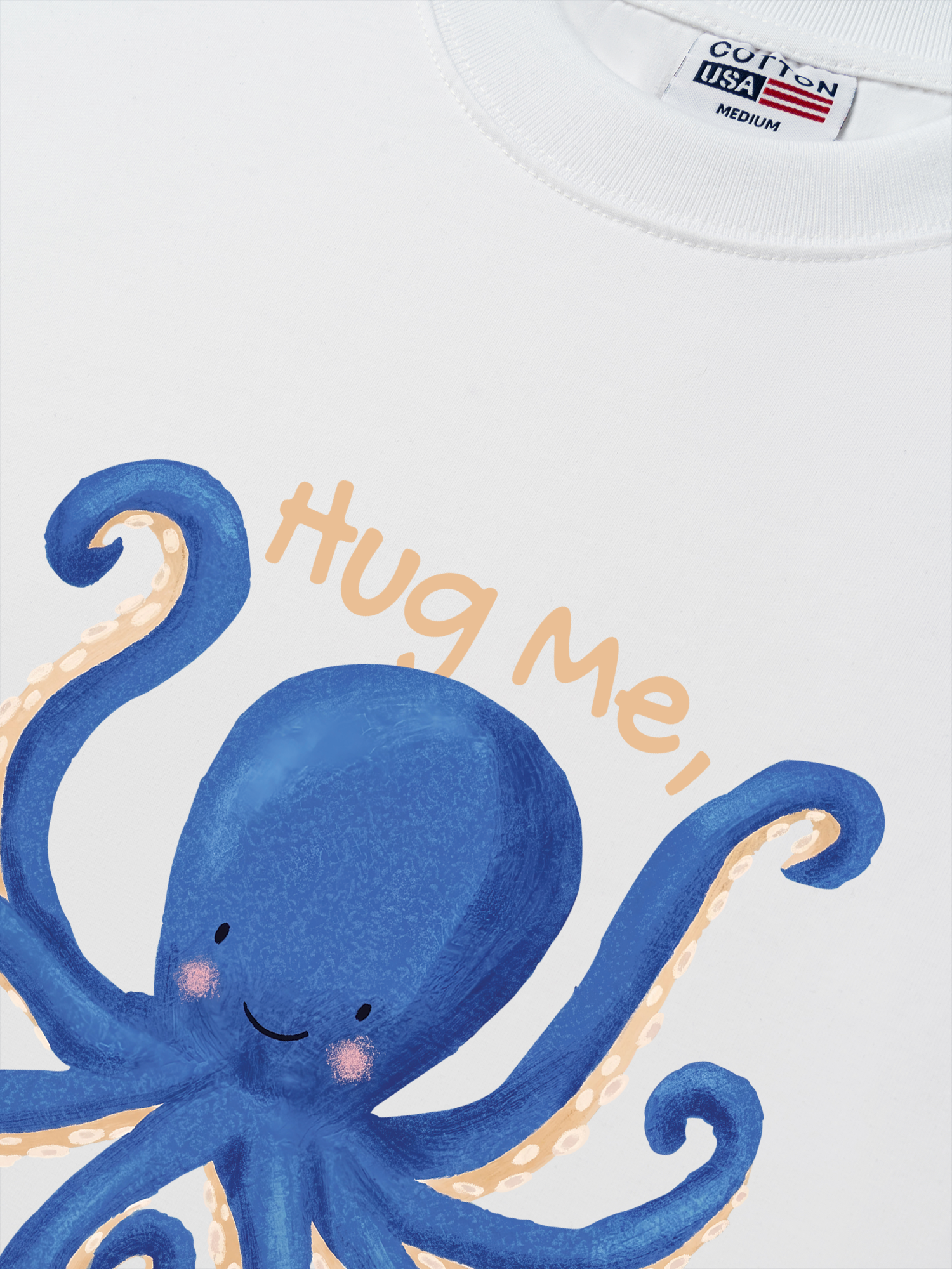 Áo Thun Relaxed Fit Tshirt Tropical Octopus