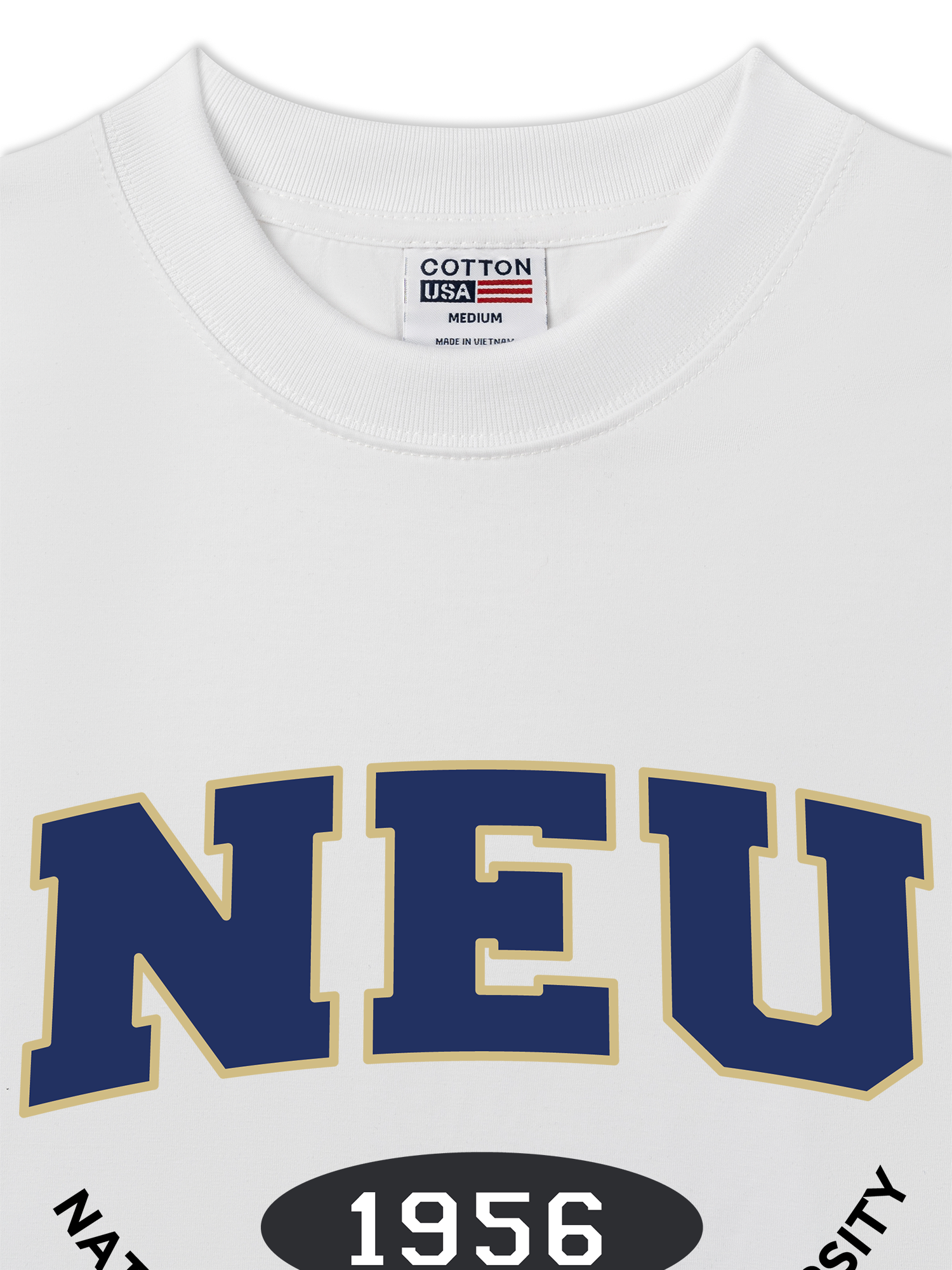 Áo Thun Relaxed Fit NEU - National Economics University