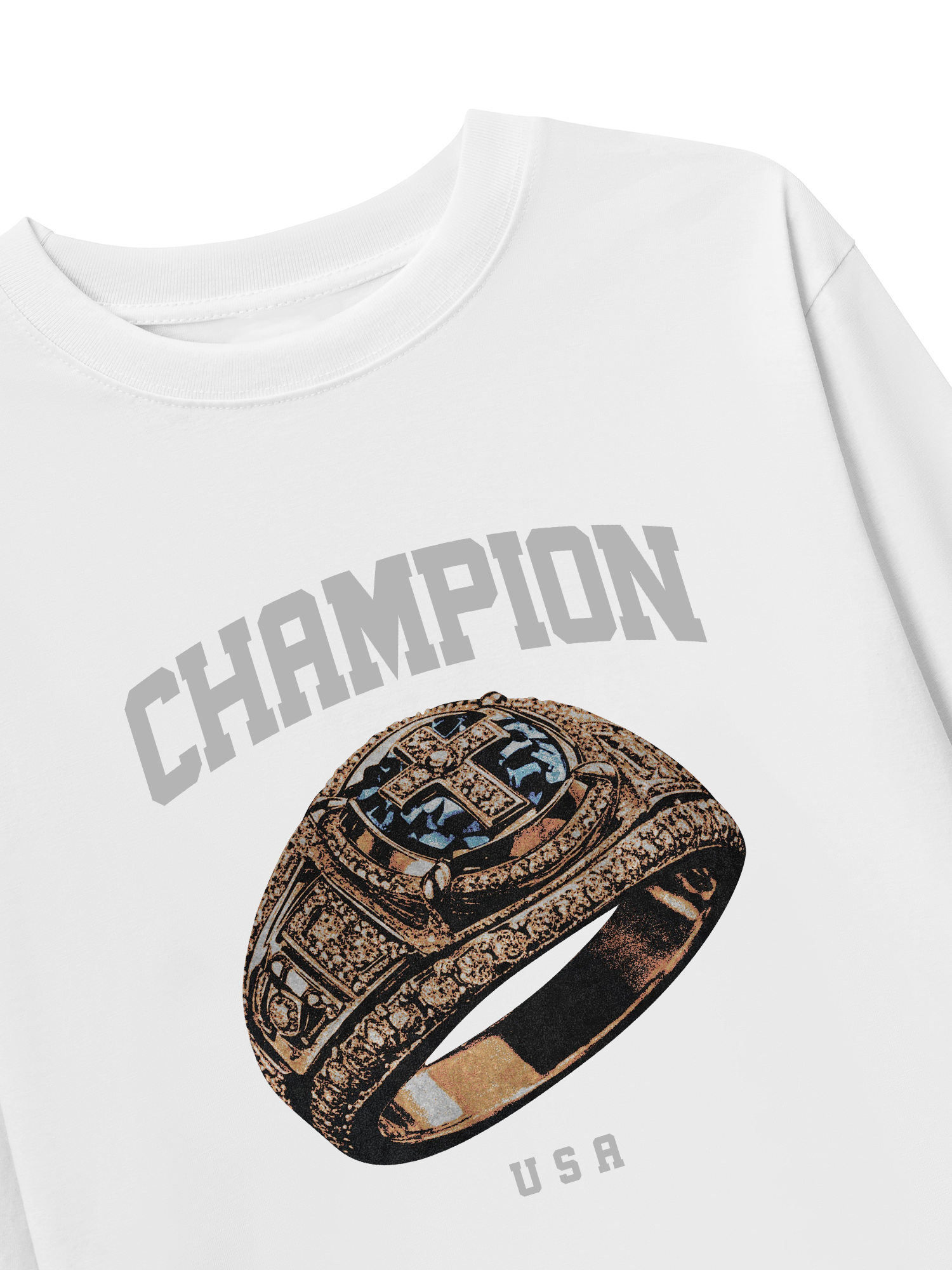 Áo Thun Dài Tay Champions Cross Ring