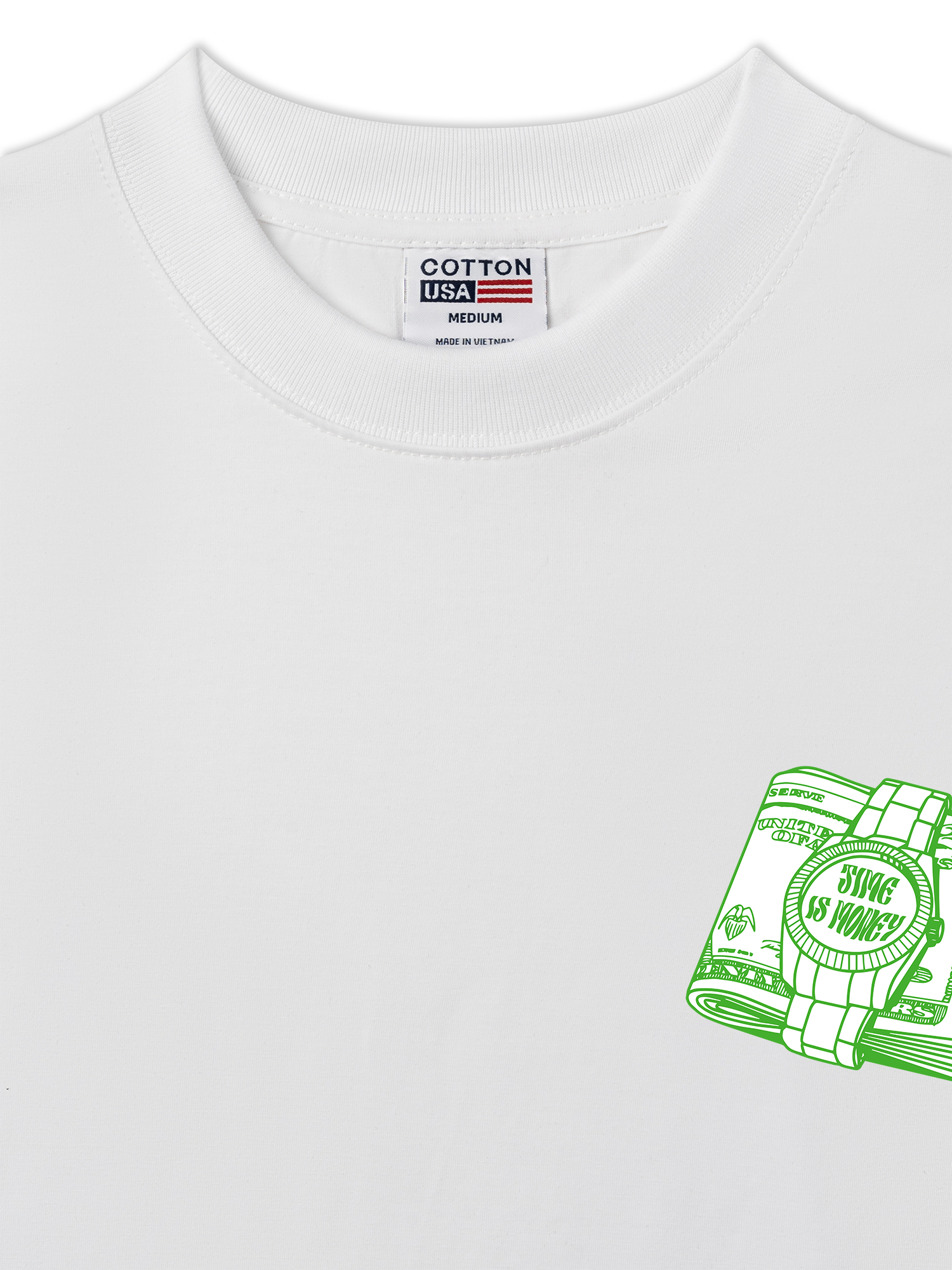 Áo Thun Relaxed Fit Money Is Time