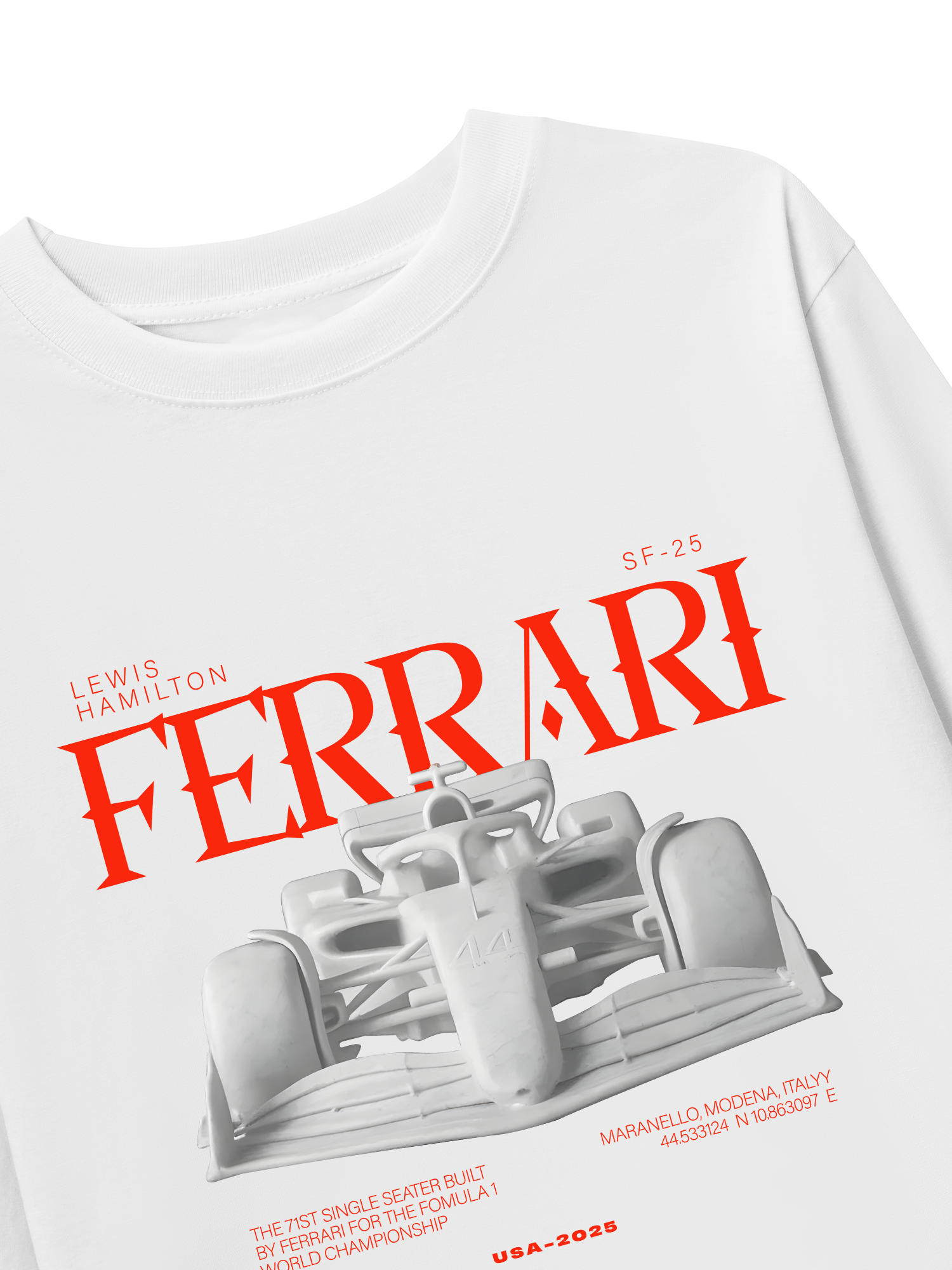 Áo Thun Dài Tay Ferrari Maranello Modena