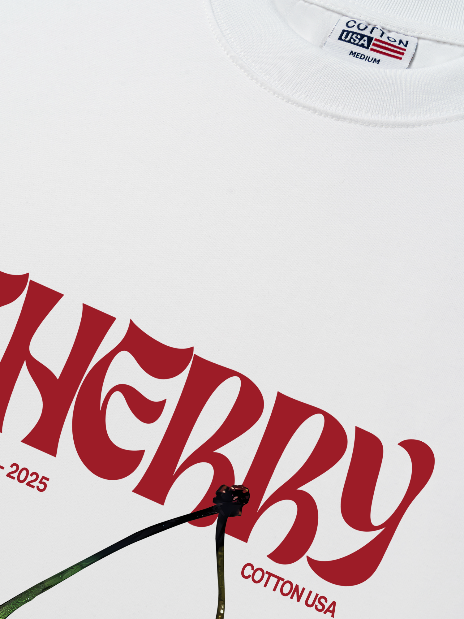 Áo Thun Relaxed Fit Cherry Freshty Fruit