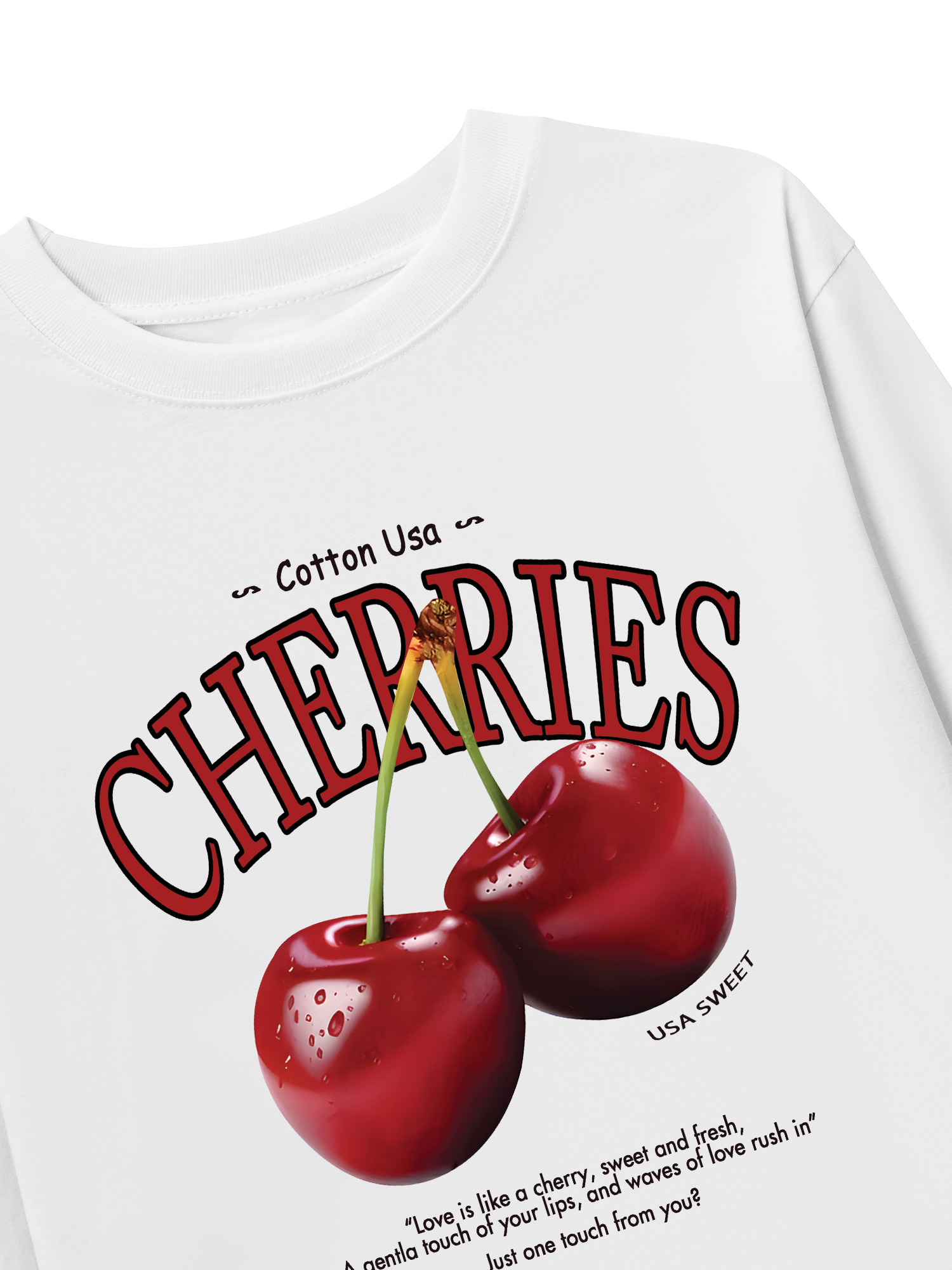 Áo Thun Dài Tay Tropical Cherries Sweet