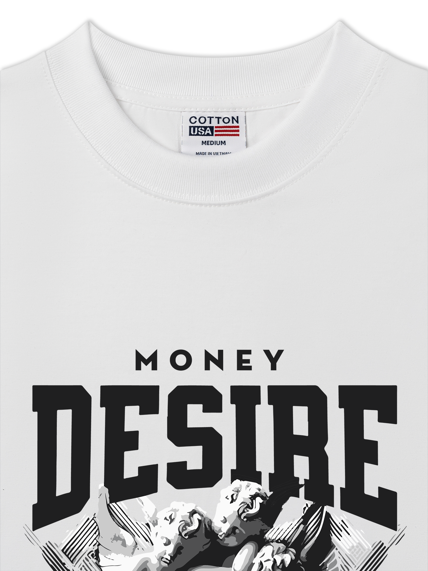 Áo Thun Relaxed Fit Money Desire Angel