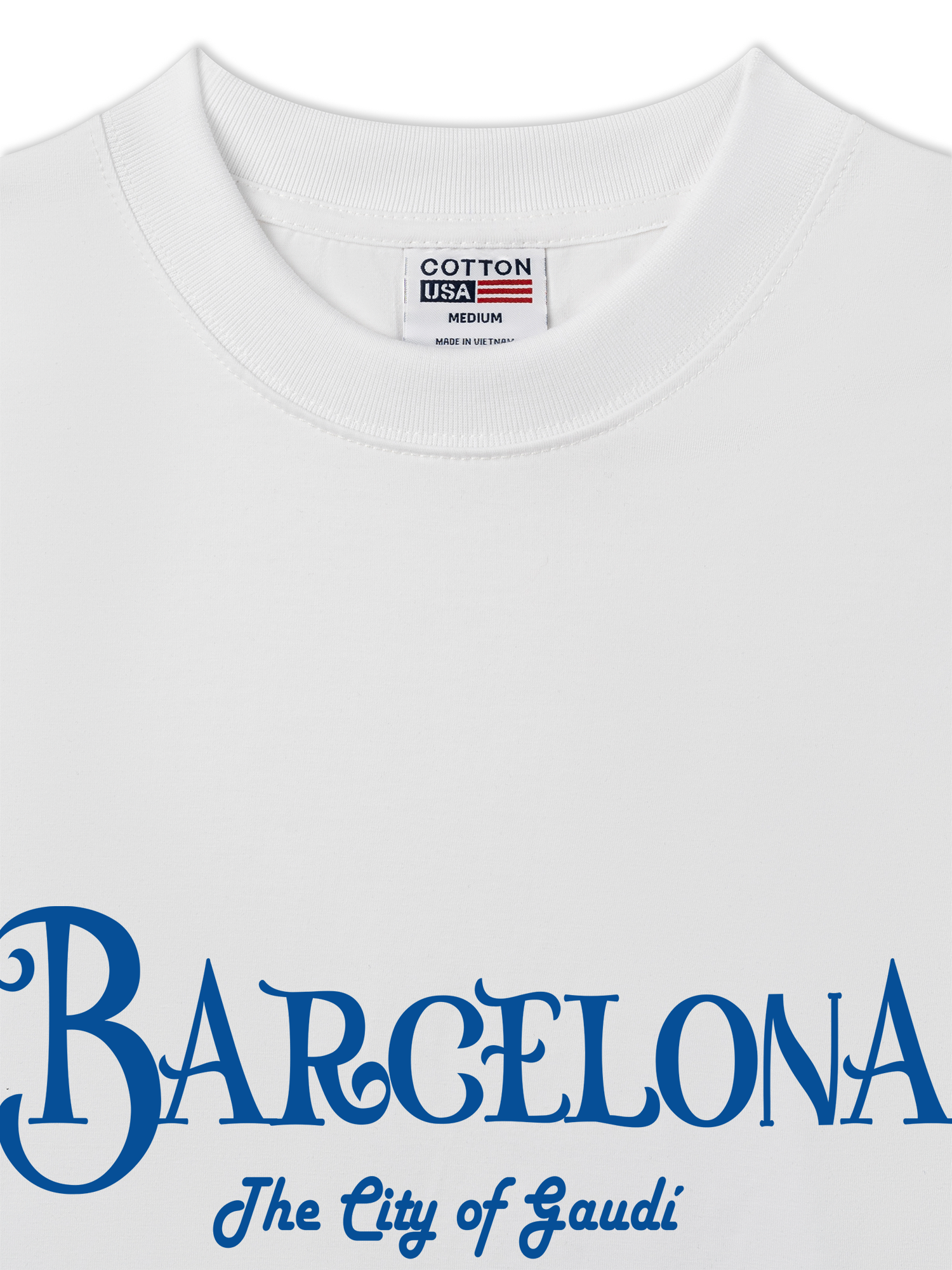 Áo Thun Relaxed Fit City Barcelona