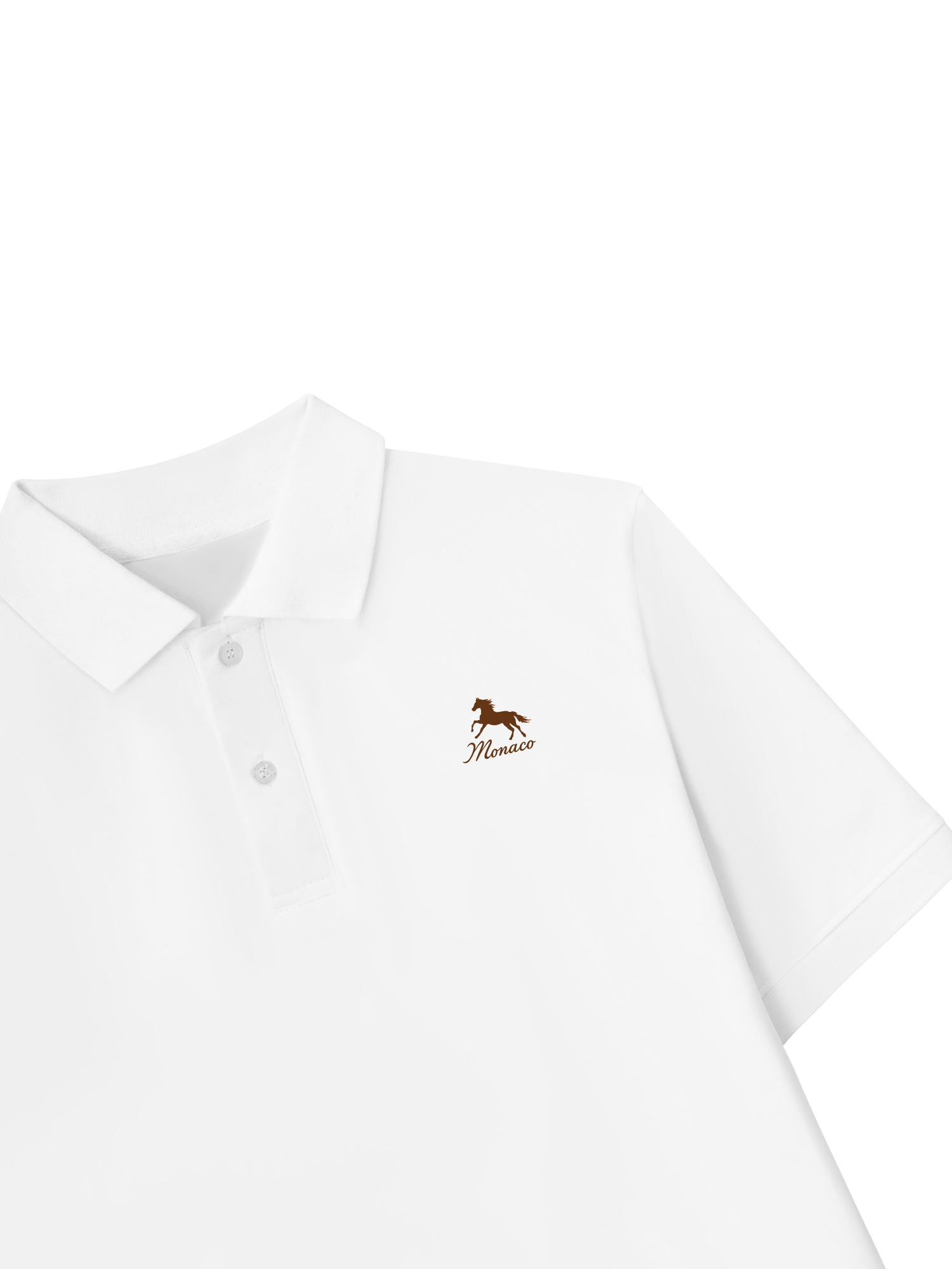 Áo Polo Nữ/ Áo Polo Nam  Monaco Horse Logo