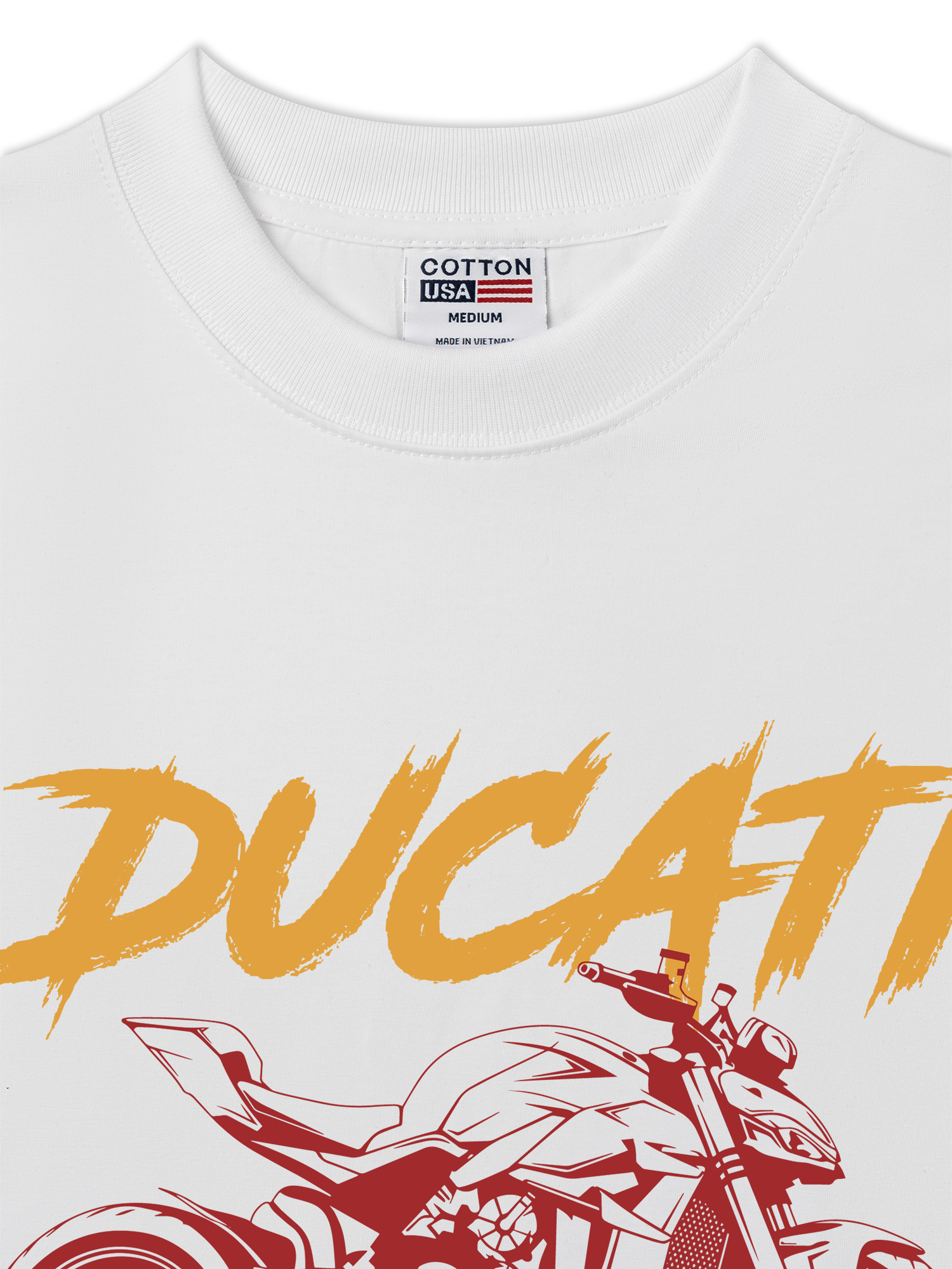 Áo Thun Relaxed Fit Motorbike Ducati Spirit