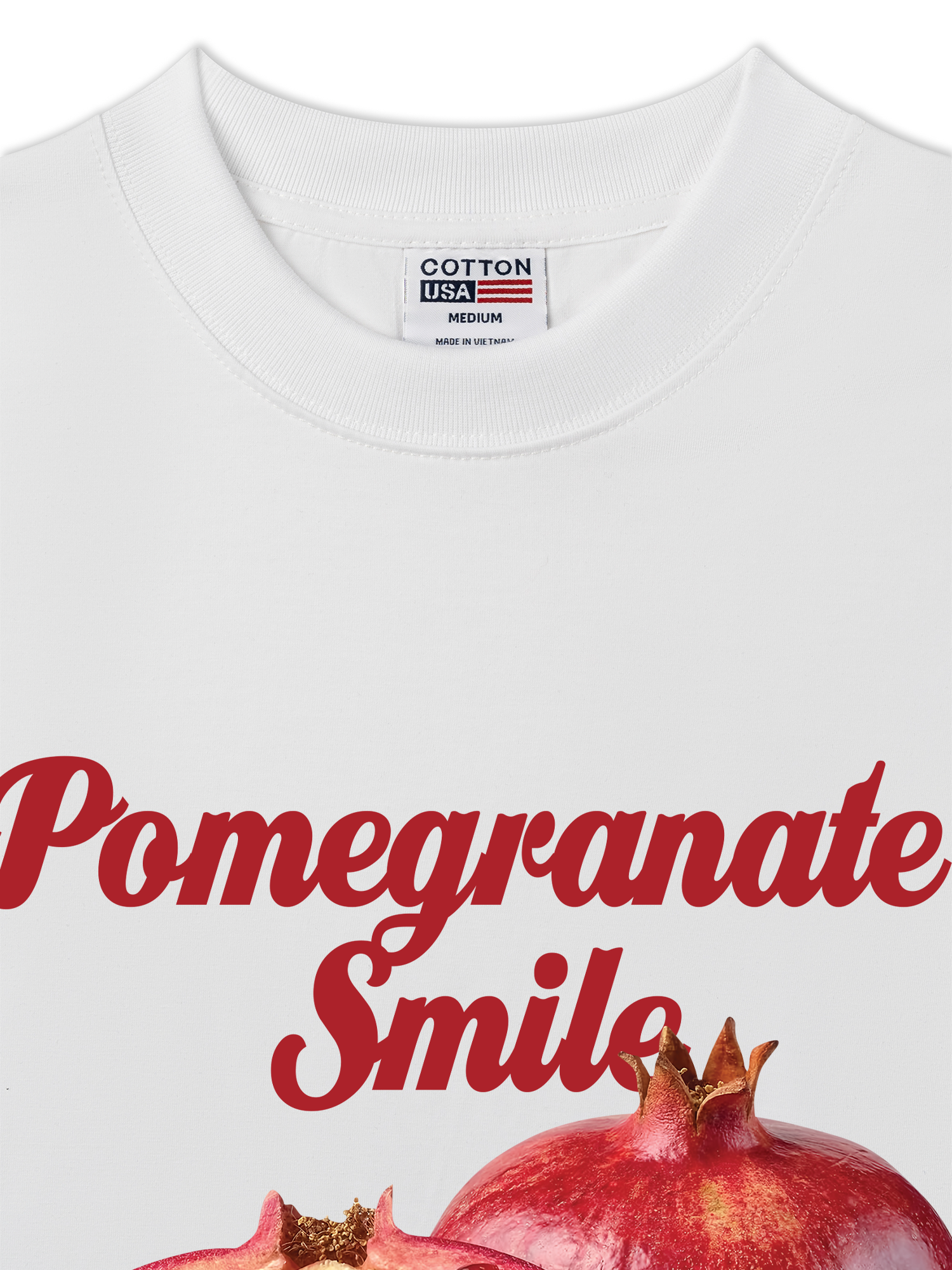 Áo Thun Relaxed Fit Tropical Pomegranate Smile