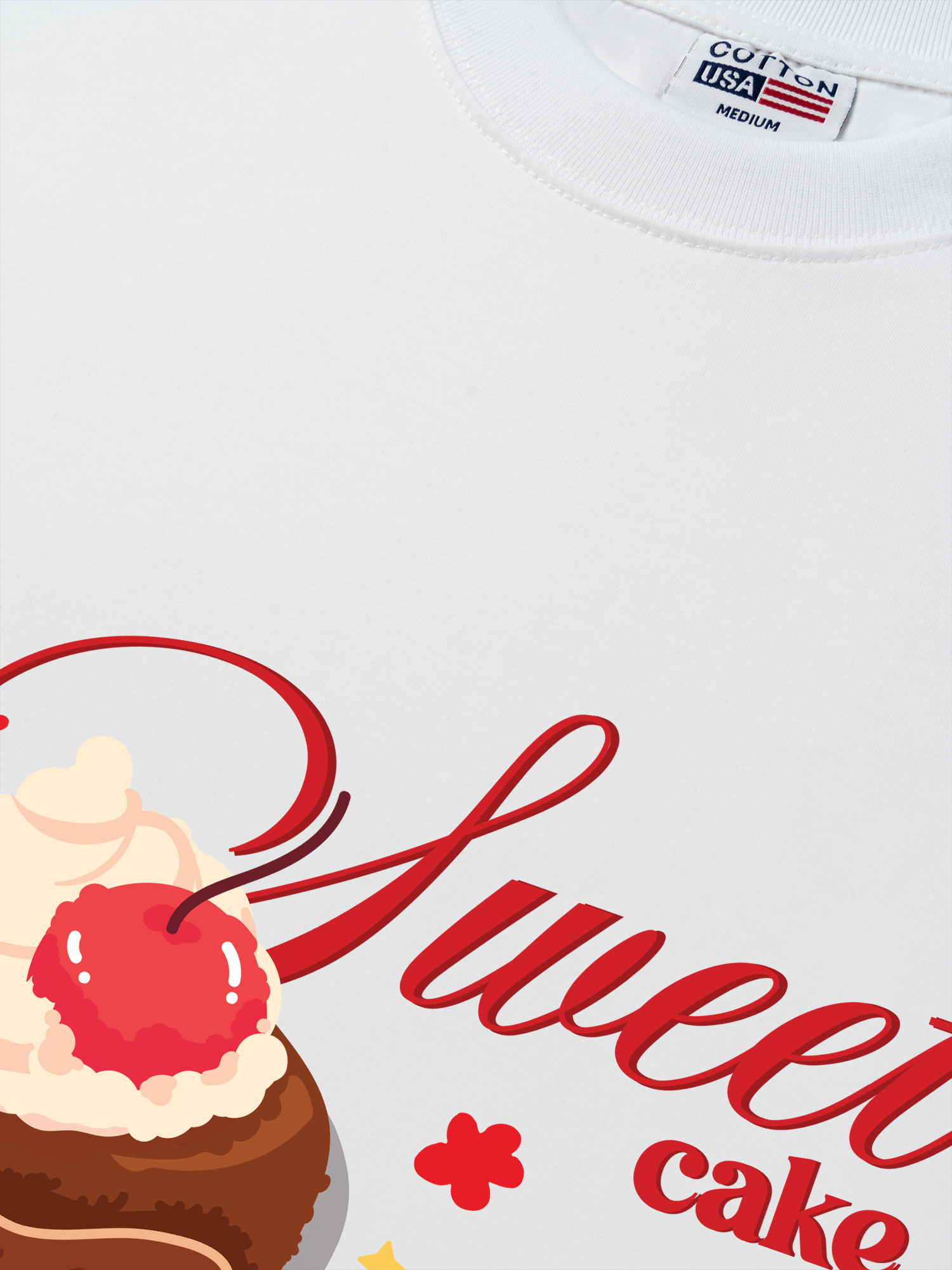 Áo Thun Relaxed Fit Sweet Cake