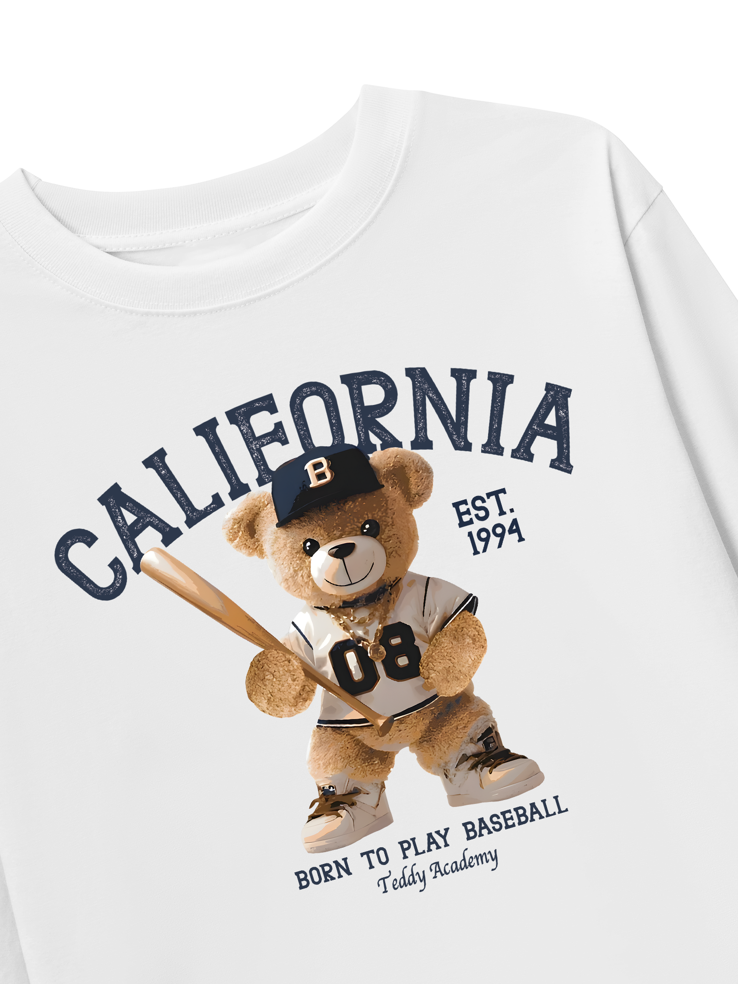 Áo Thun Dài Tay Baseball Born To Play