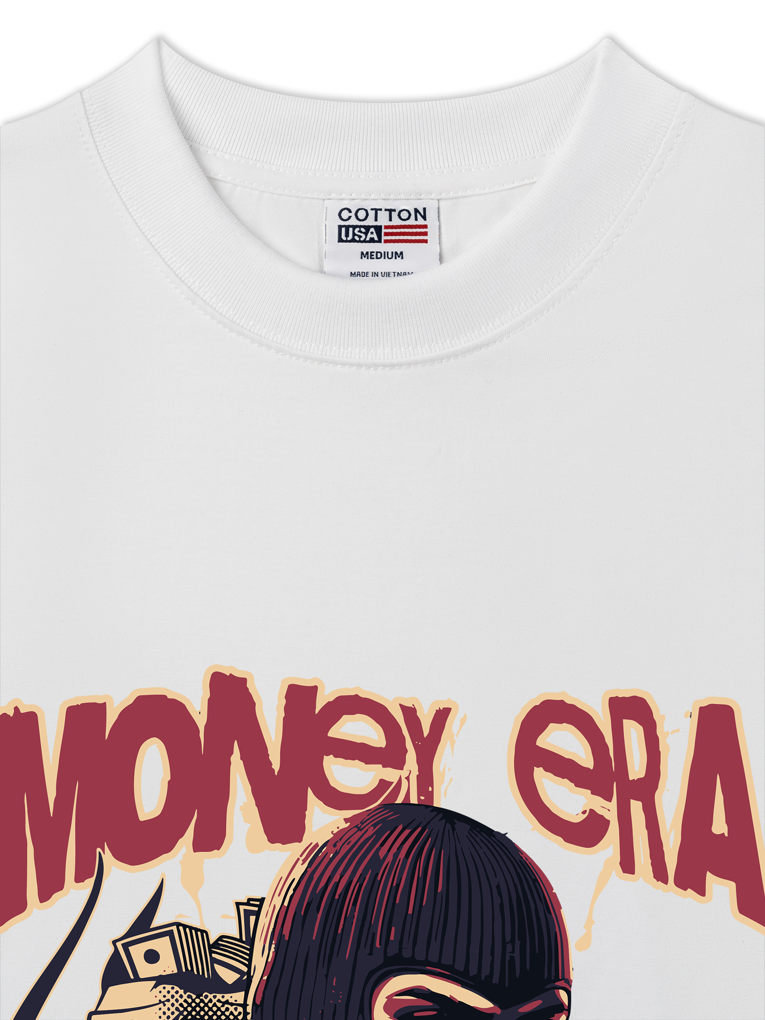 Áo Thun Relaxed Fit Money Era No Rules