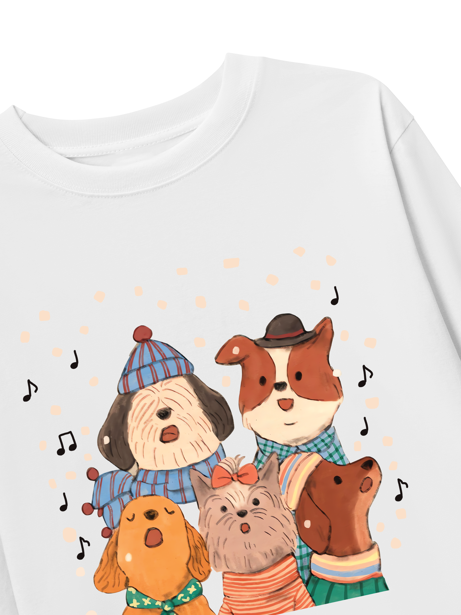 Áo Thun Dài Tay Cozy Day With Best Friend