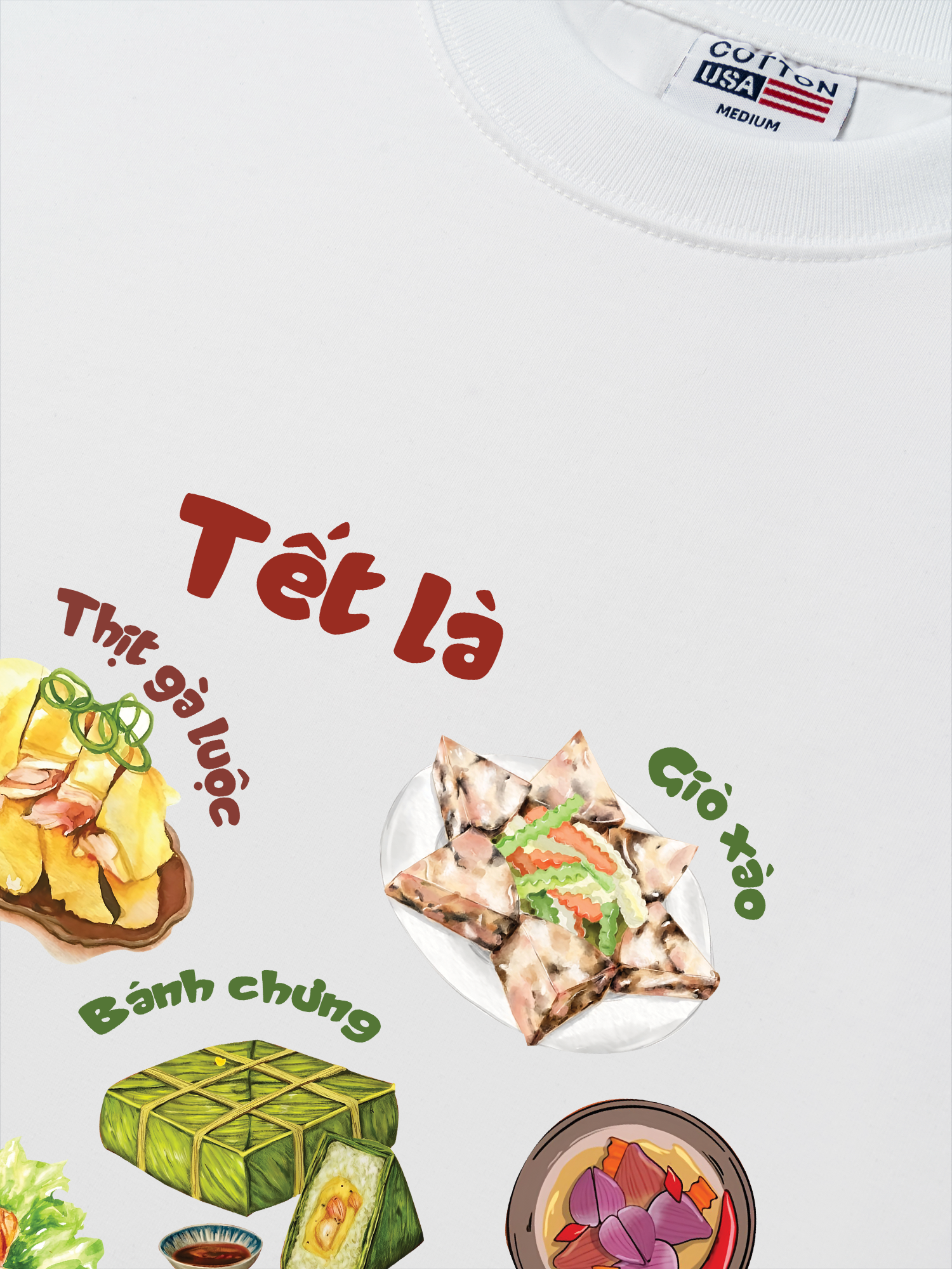 Áo Thun Relaxed Fit Tết Là 2