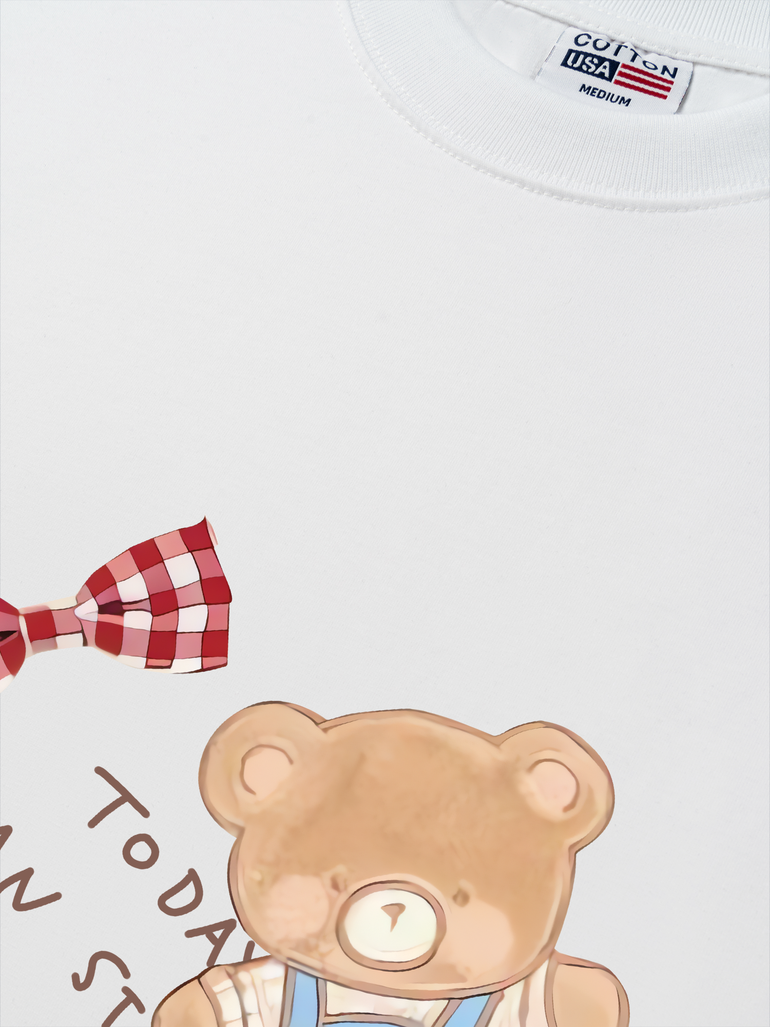 Áo Thun Relaxed Fit Soft Paw Cute Teddy