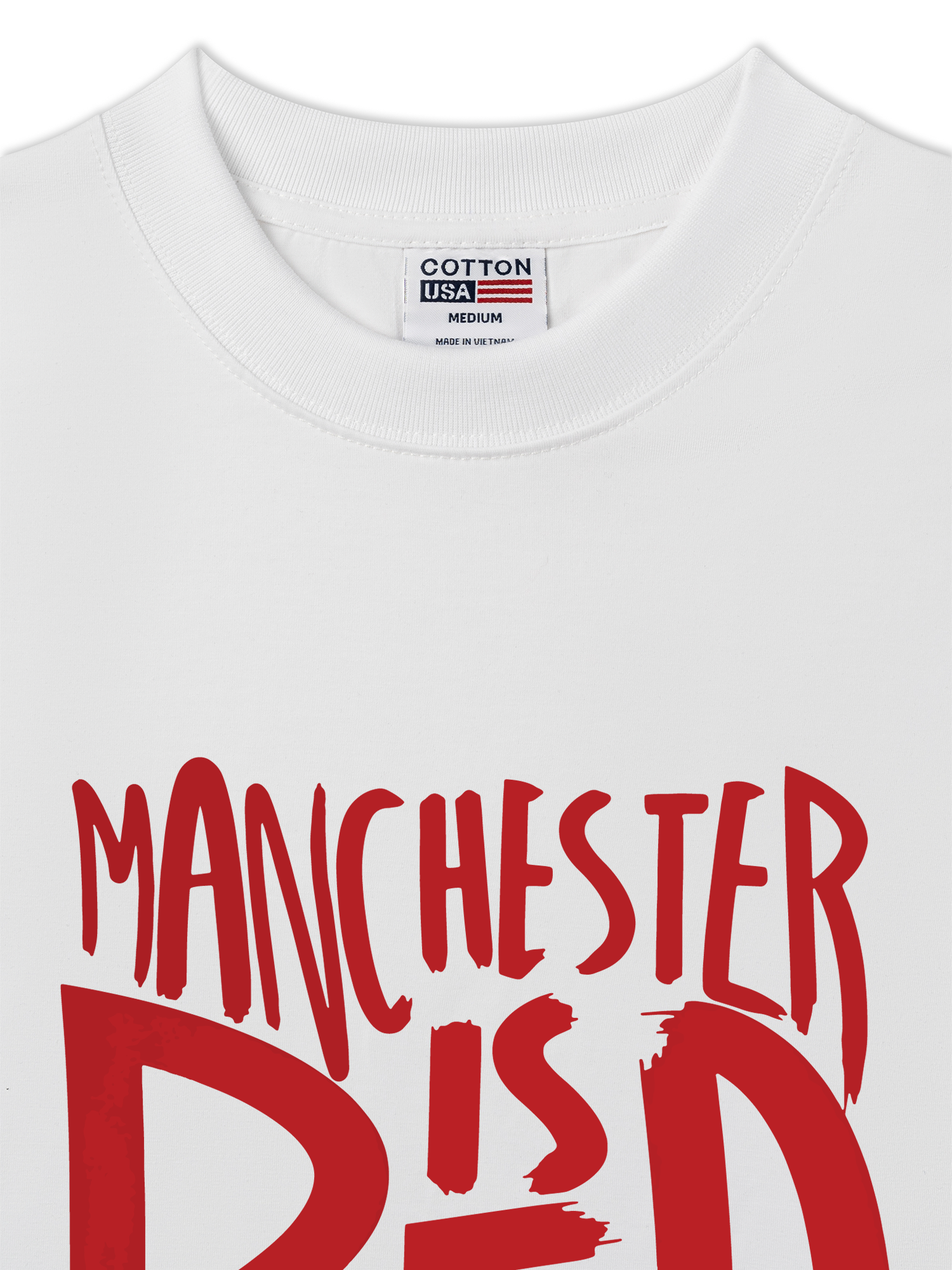 Áo Thun Relaxed Fit Soccer Manchester is Red