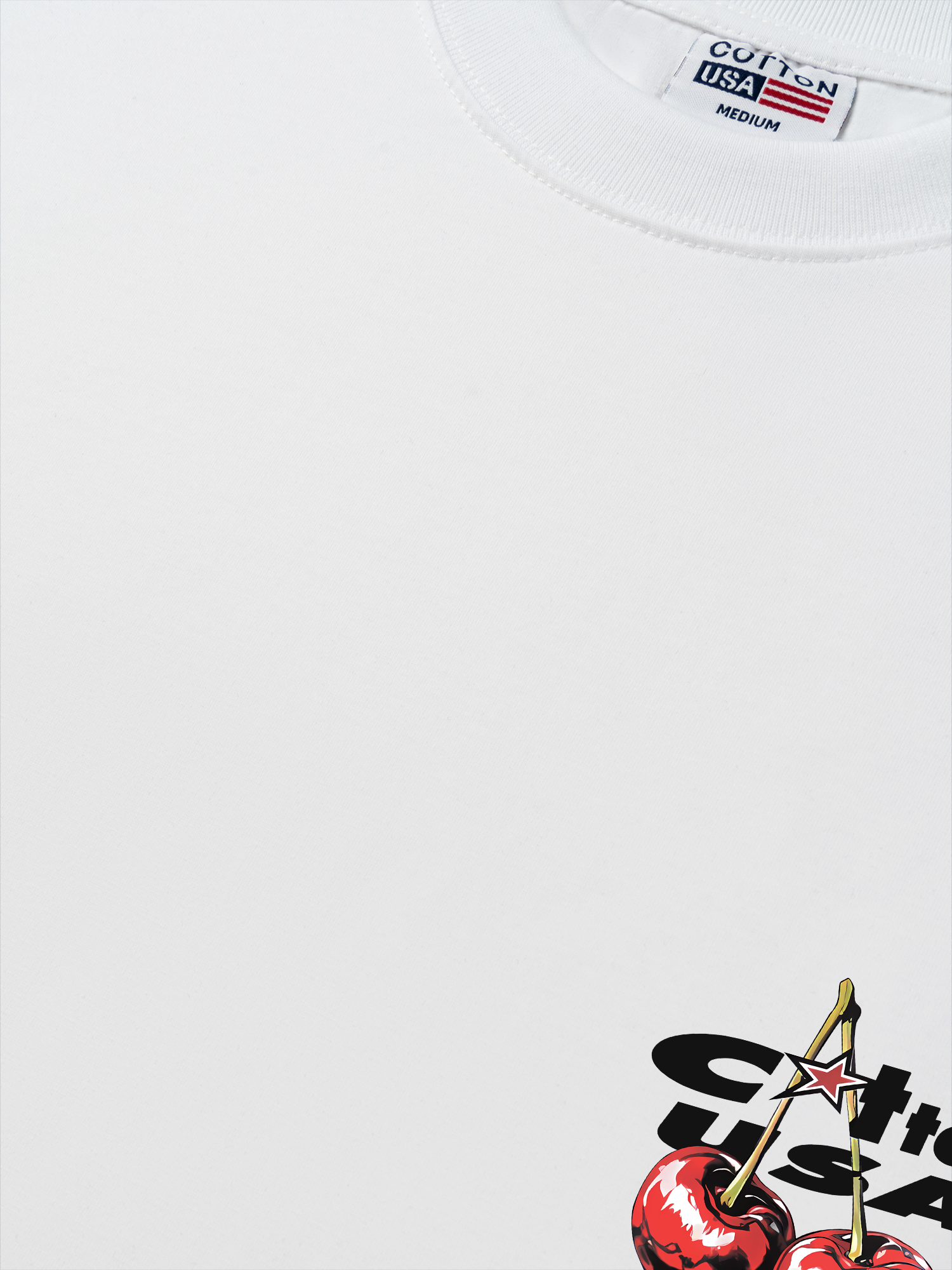 Áo Thun Relaxed Fit Cherry COTTON USA