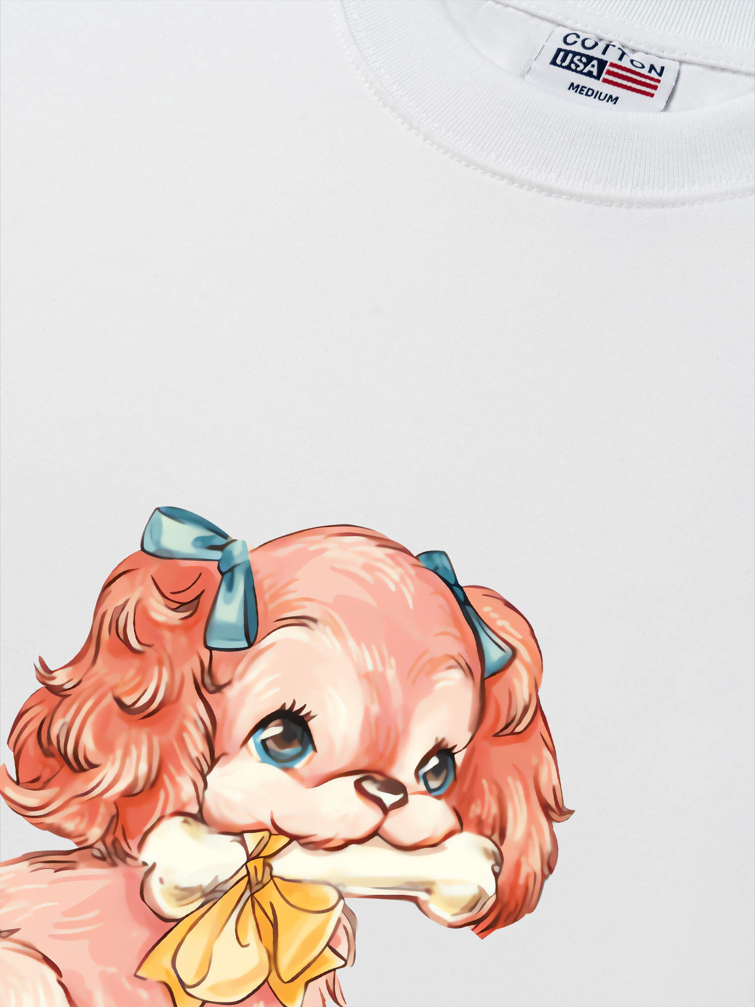 Áo Thun Relaxed Fit Soft Paw Sugar Dog