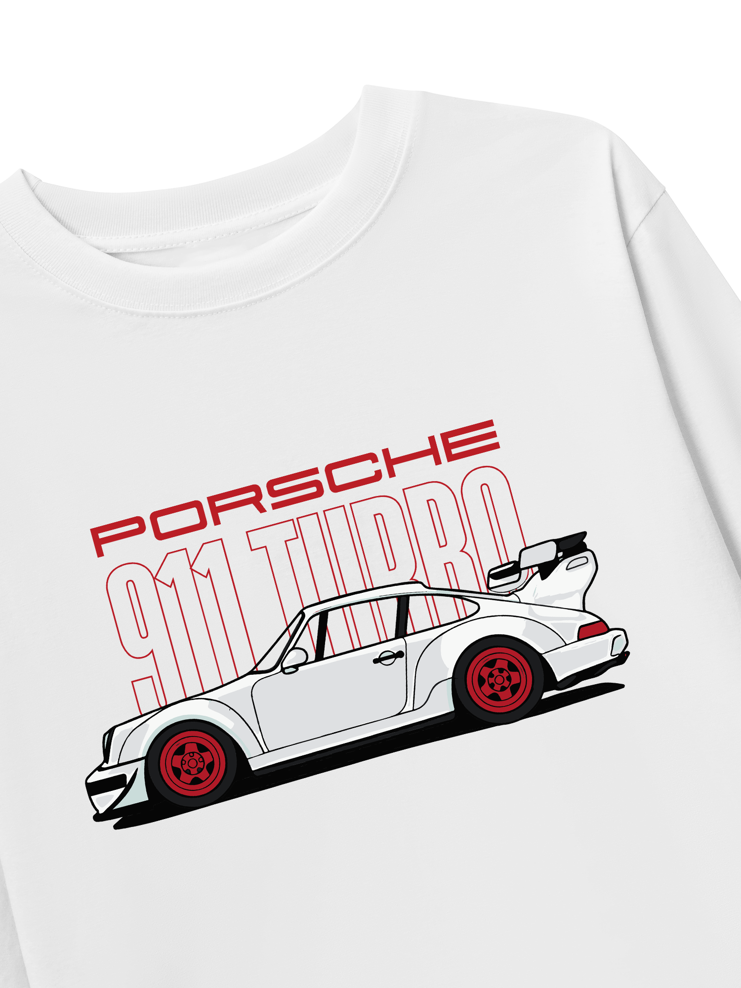 Áo Thun Dài Tay Porsche 911 Turbo