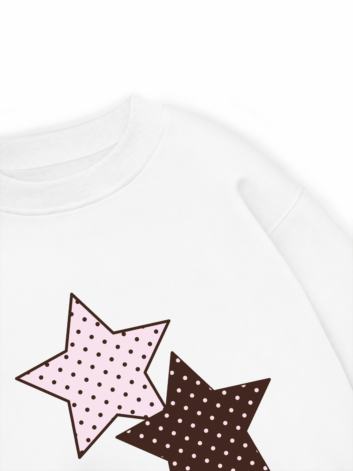 Áo Sweater Nỉ Hai Da Dotty Mood Self Love Stardust