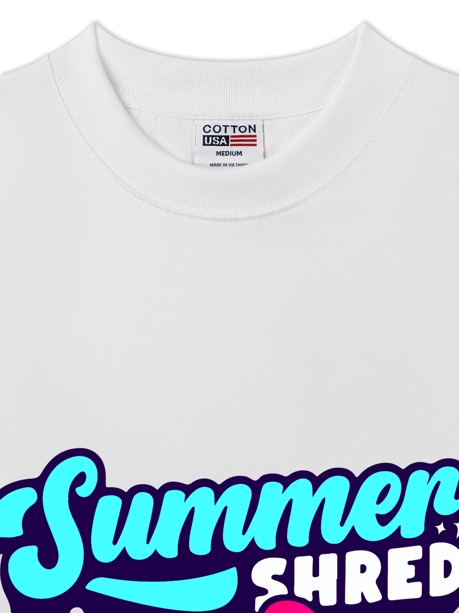 Áo Thun Relaxed Fit Yummy Mood Summer Shred